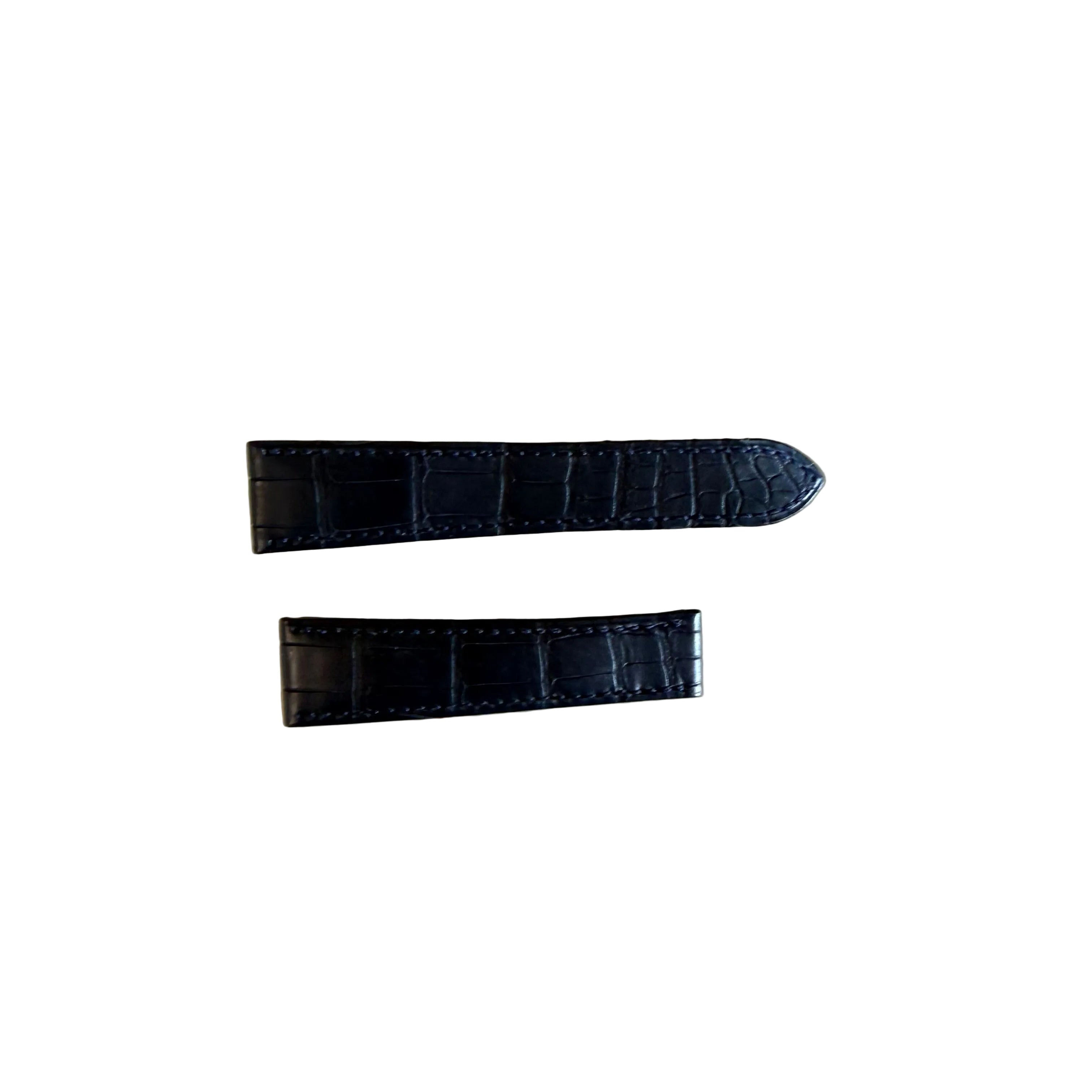 Authentic Cartier Blue Alligator Watch Strap Band 22mm KD69IY93