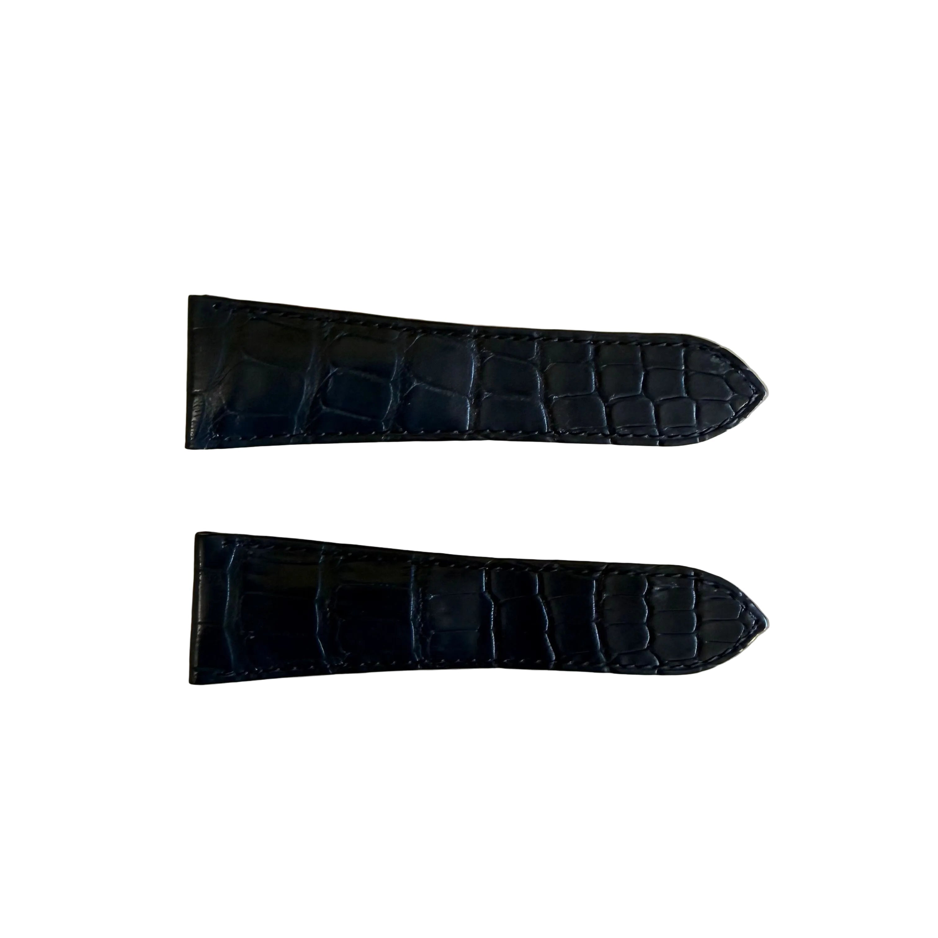 Authentic Cartier Blue Alligator Watch Strap Band 26mm KD4UXK29-S06