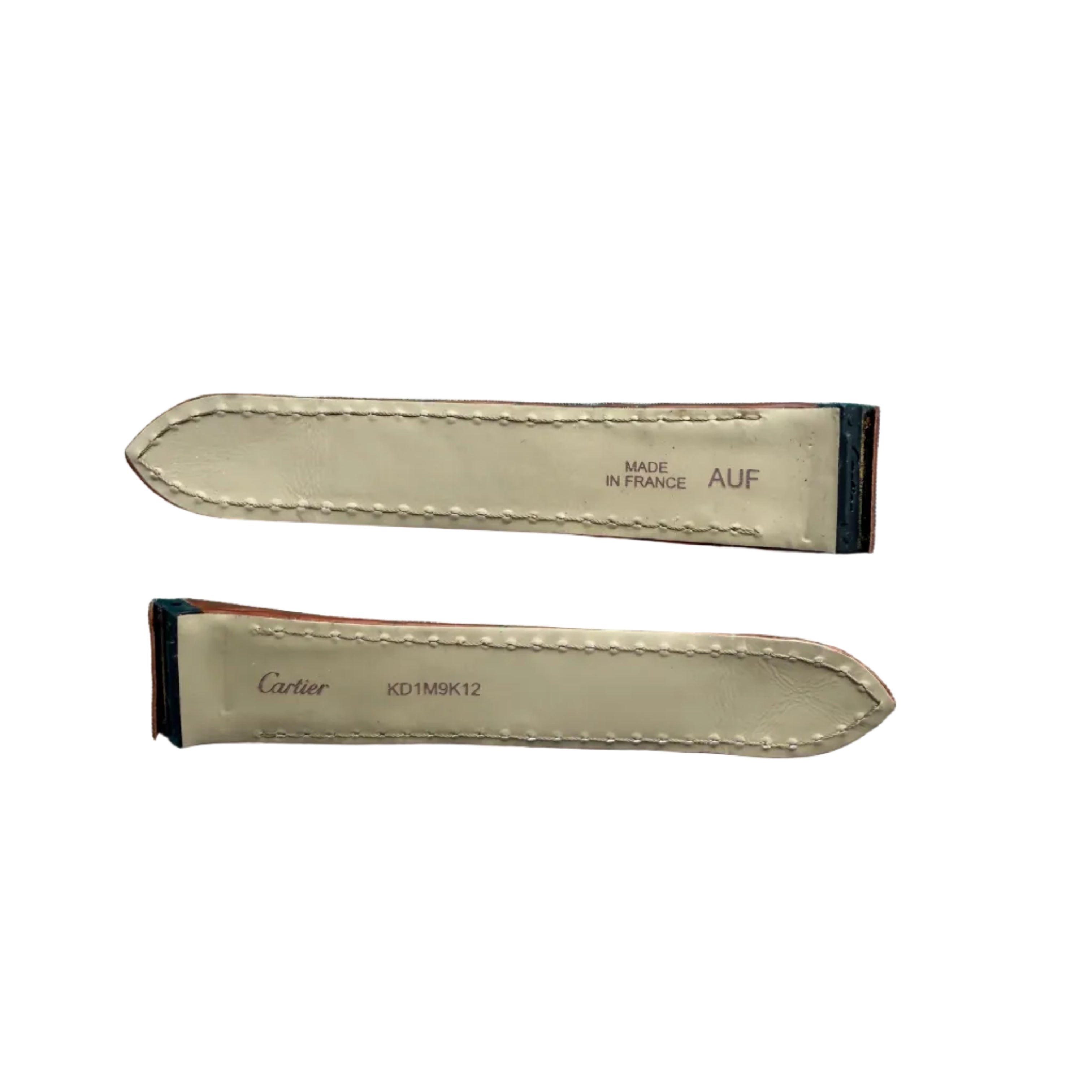Authentic Cartier Brown Alligator Quick Release Watch Strap Band 19.75mm