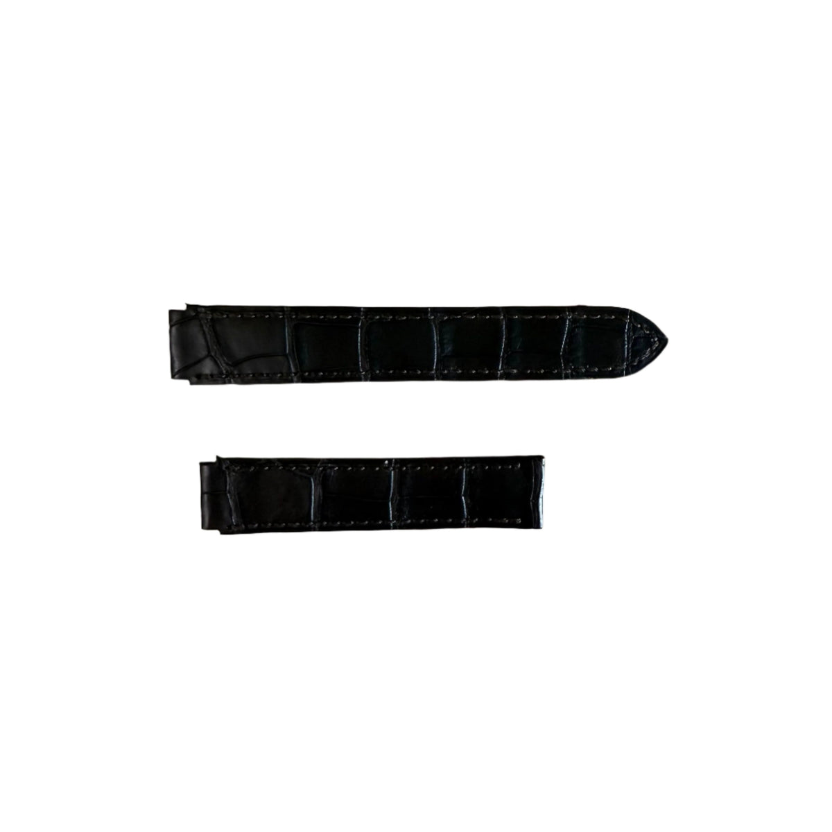 Authentic Cartier Brown Alligator Watch Strap Band 17mm KD1FHS74-S10