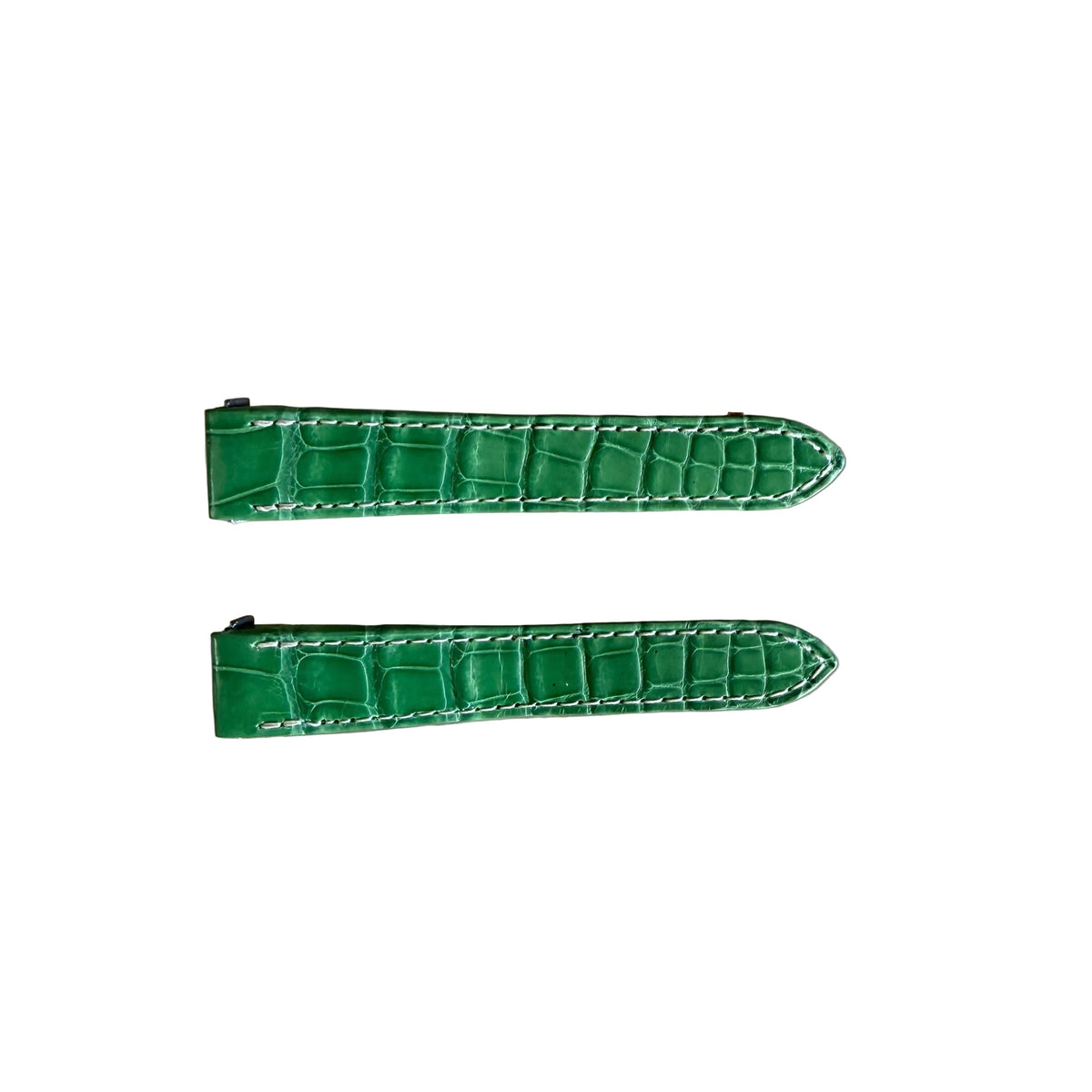 Authentic Cartier Green Alligator Quick Release Watch Strap Band 15mm