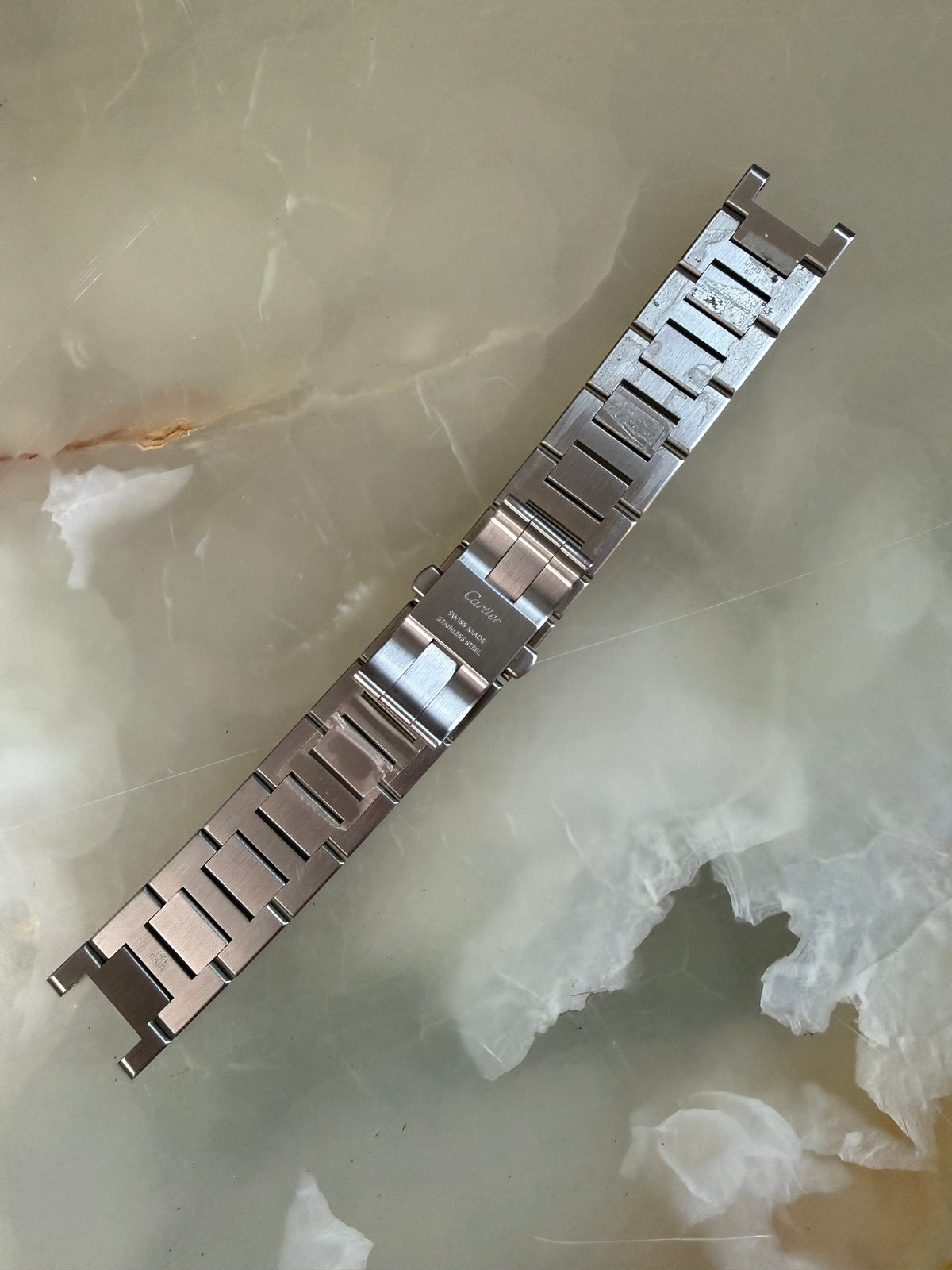 Authentic Cartier Pasha Stainless Steel Watch Bracelet 21.5mm