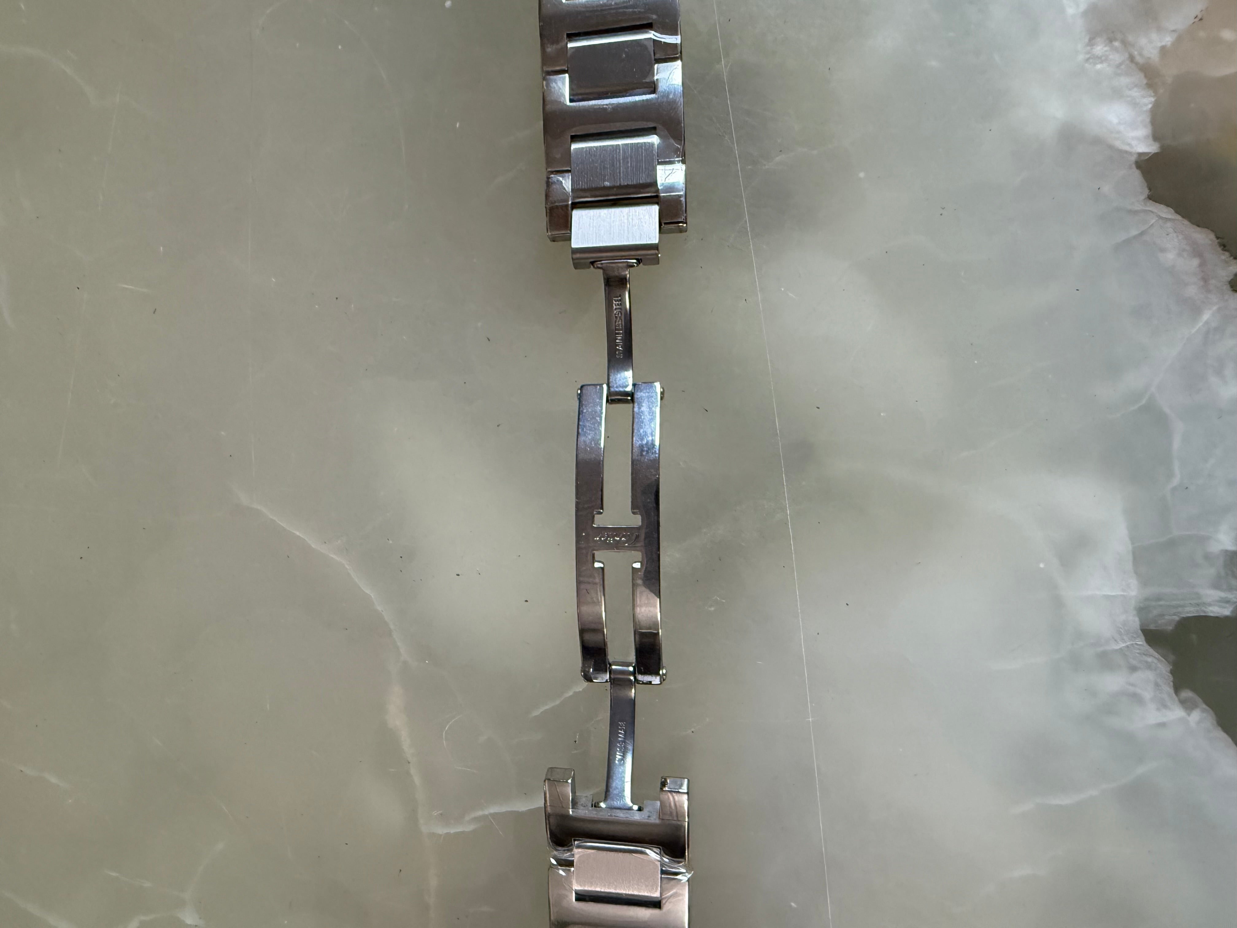 Authentic Cartier  Pasha Stainless Steel Watch Bracelet 21mm