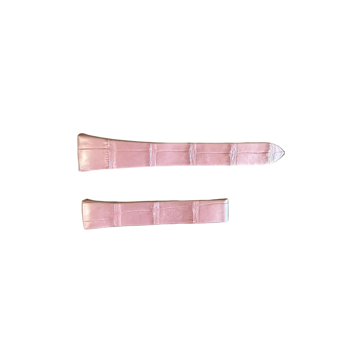 Authentic Cartier Pink Alligator Quick Release Watch Strap Band 15mm KD2AHU57