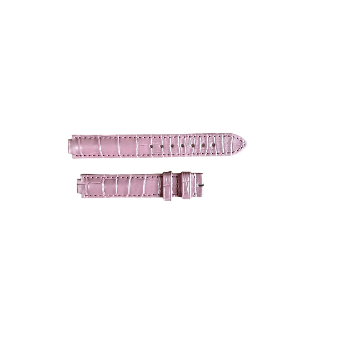 Authentic Cartier Pink Alligator Watch Strap Band 15mm KD2GAY52
