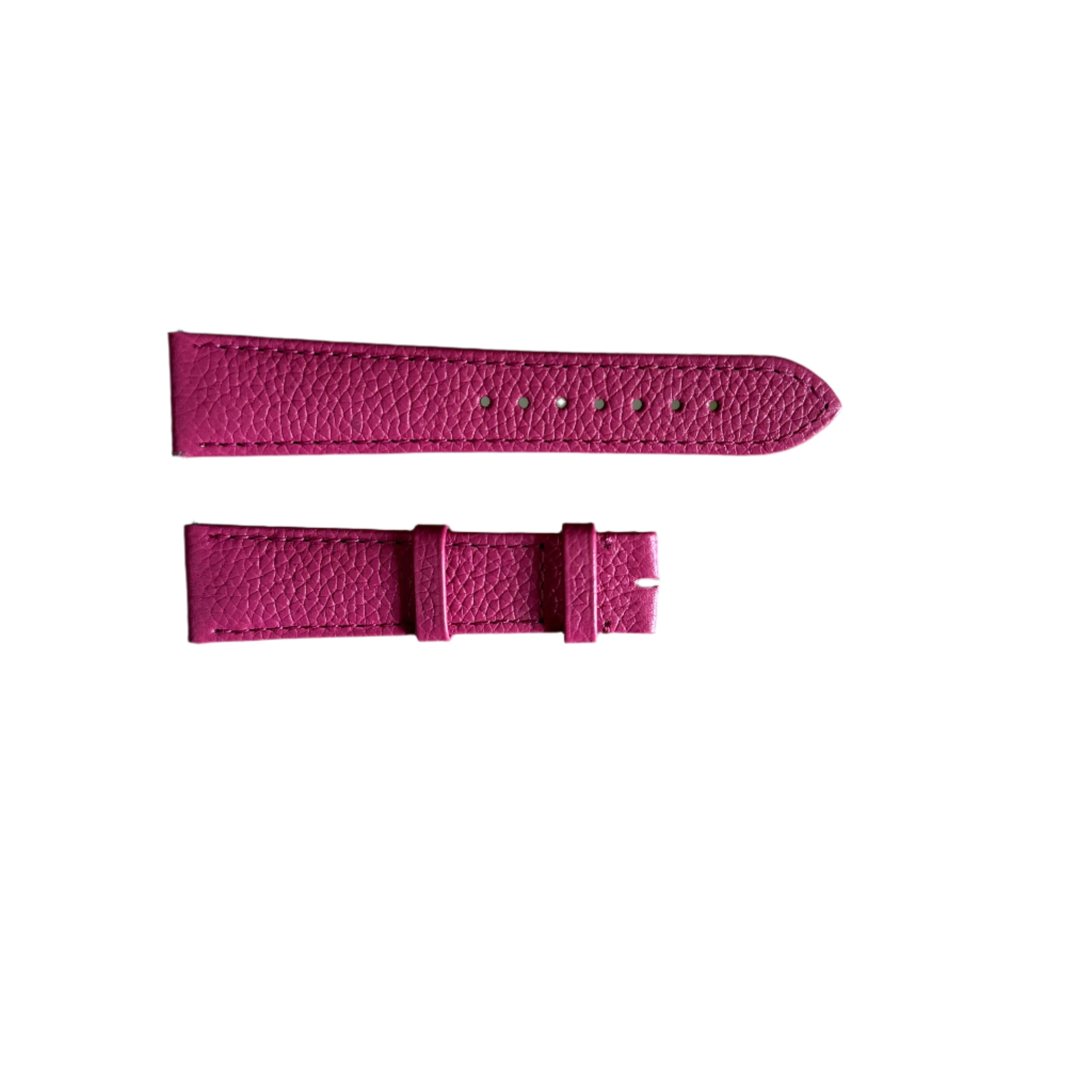 Authentic Cartier Pink Leather Watch Strap Band 19mm KD8TAAC5