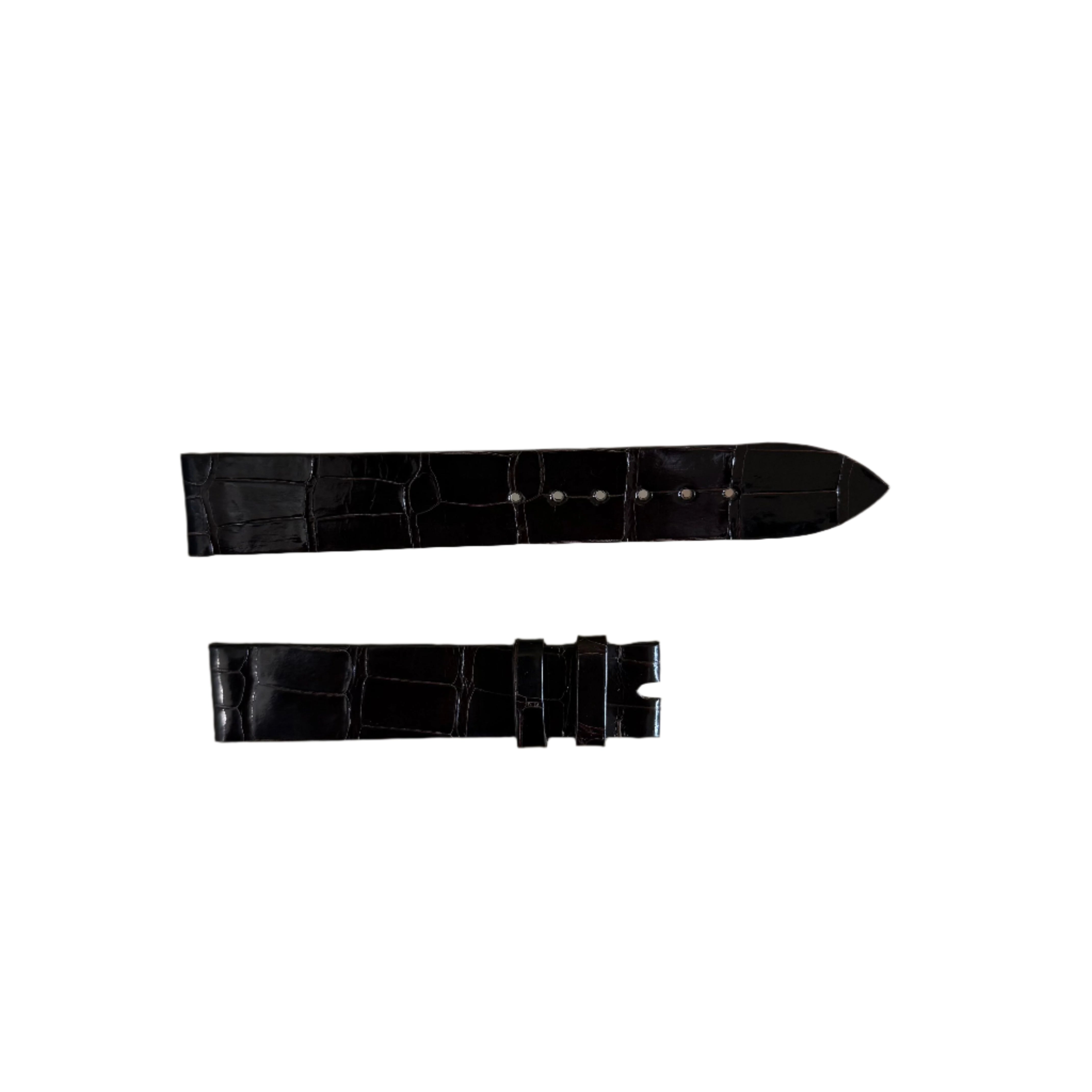 Authentic Corum Brown Crocodile Watch Strap Band 17mm