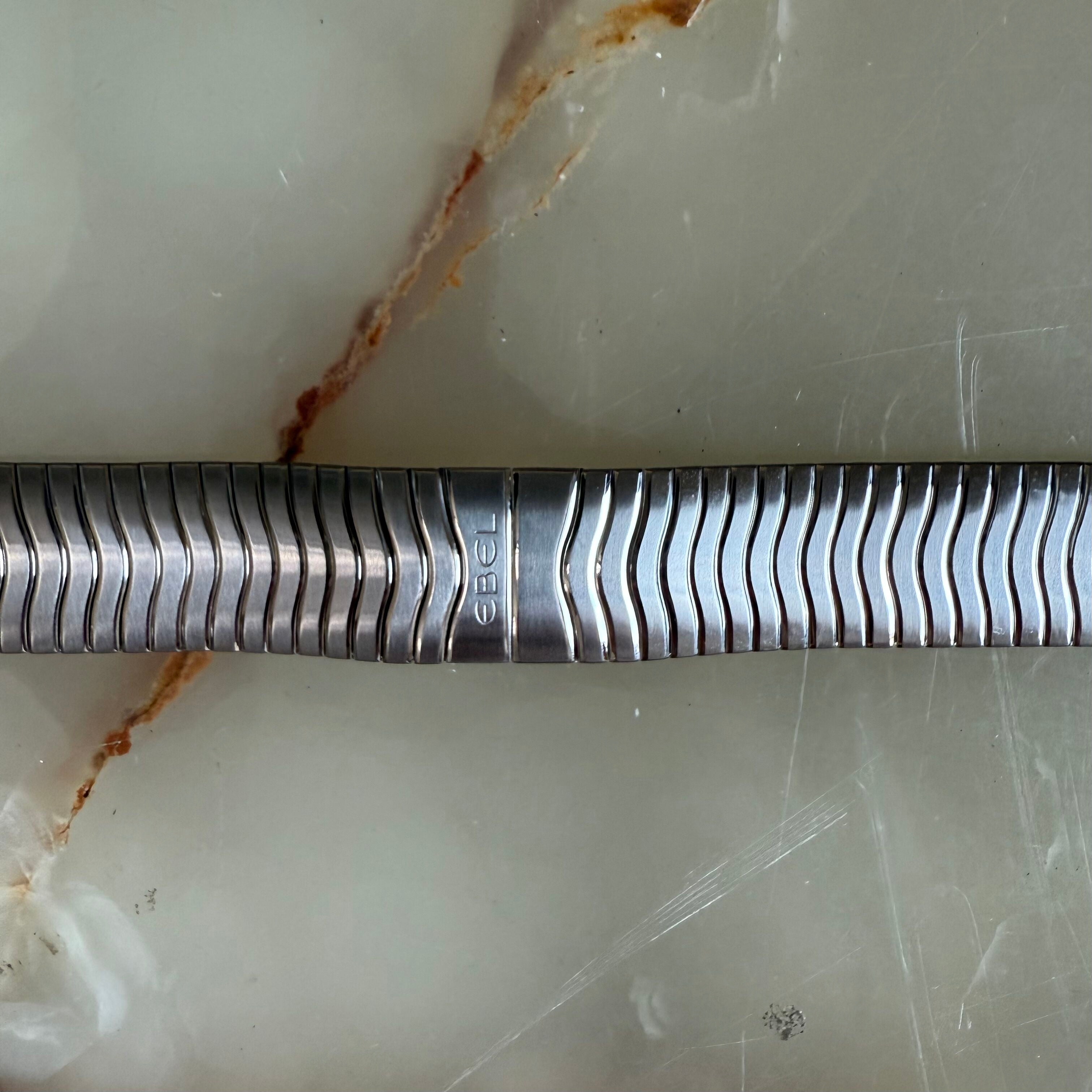 Authentic Ebel Stainless Steel Watch Bracelet 20mm