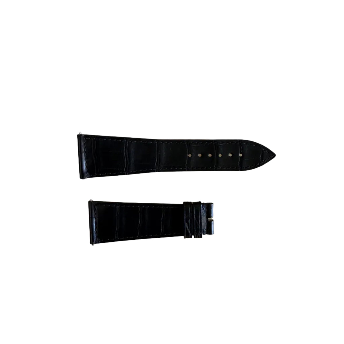 Authentic Franck Muller Black Crocodile Watch Strap Band 26mm