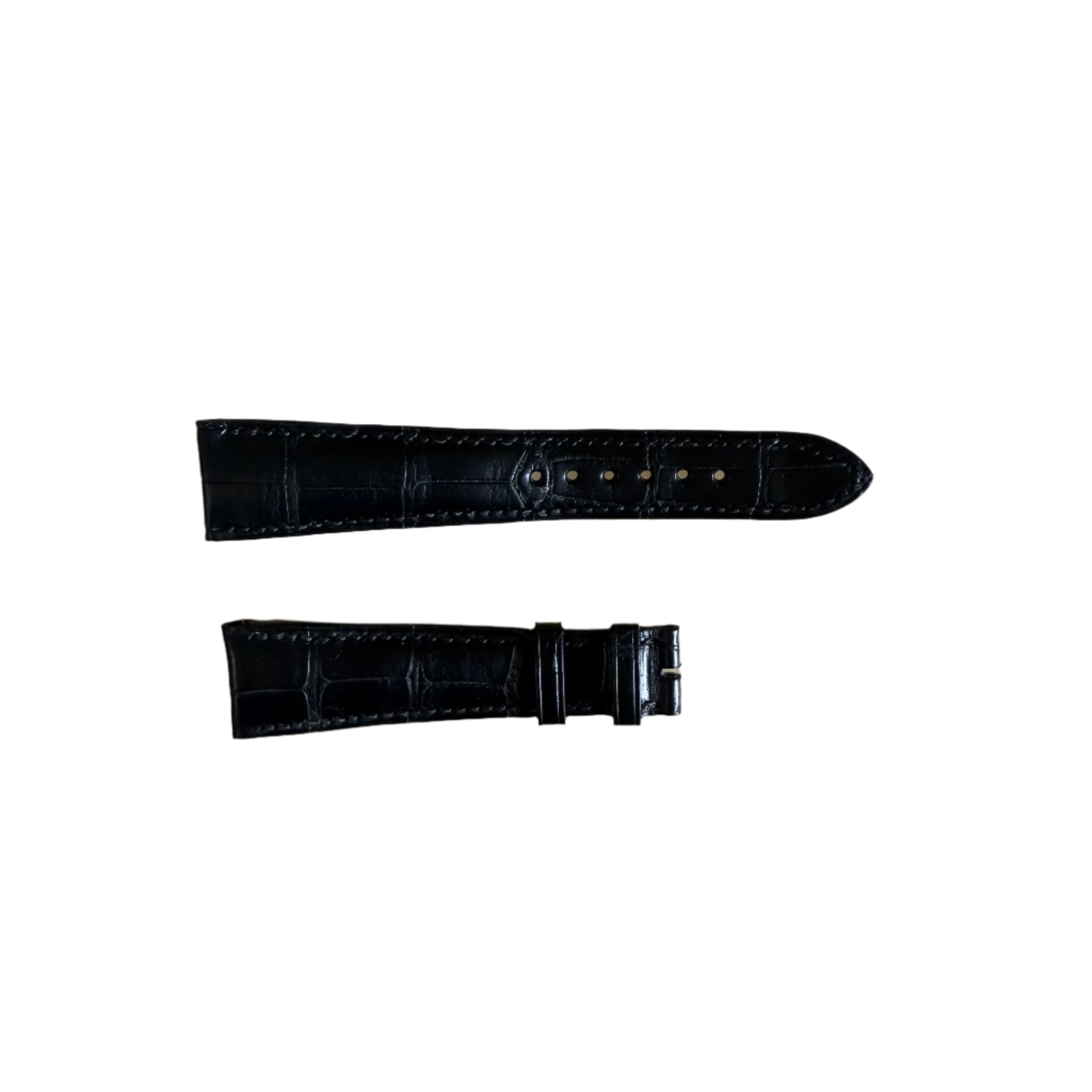 Authentic Girard Perregaux Black Alligator Watch Strap Band 21mm IFL