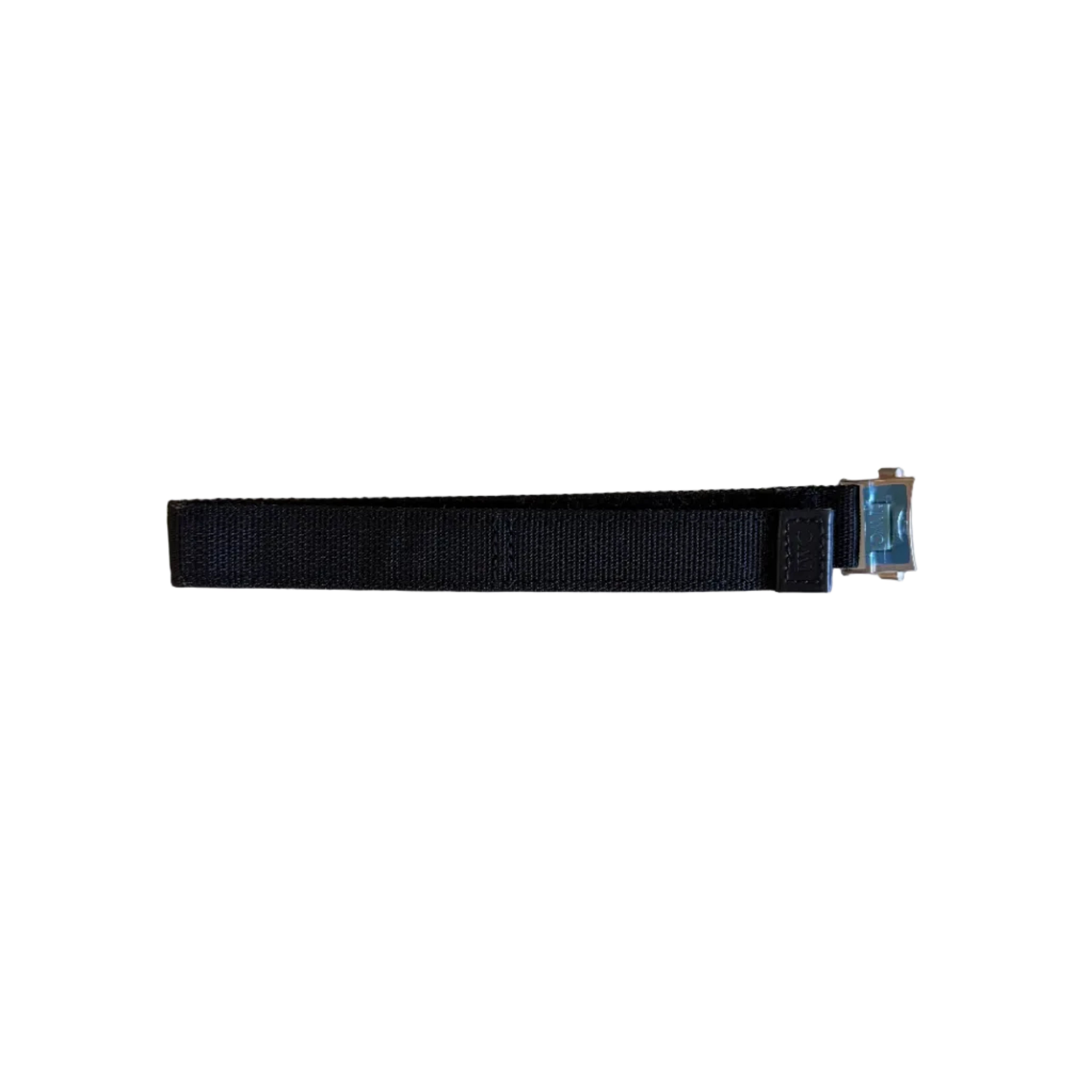 Authentic IWC Black Nylon Watch Band Bracelet with Buckle 19mm