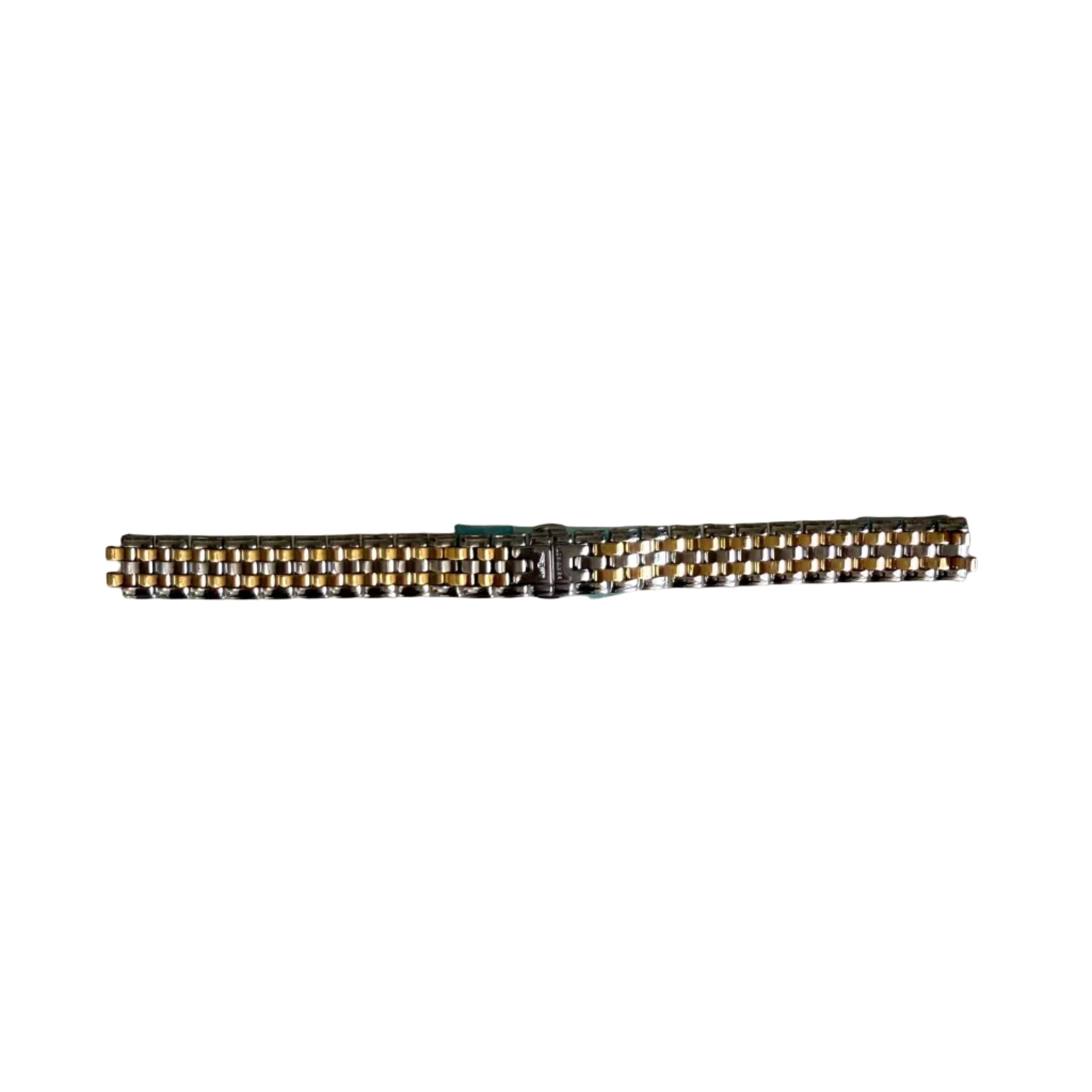 Authentic Longines Stainless Steel Gold Two Tone Watch Bracelet 12mm 37704