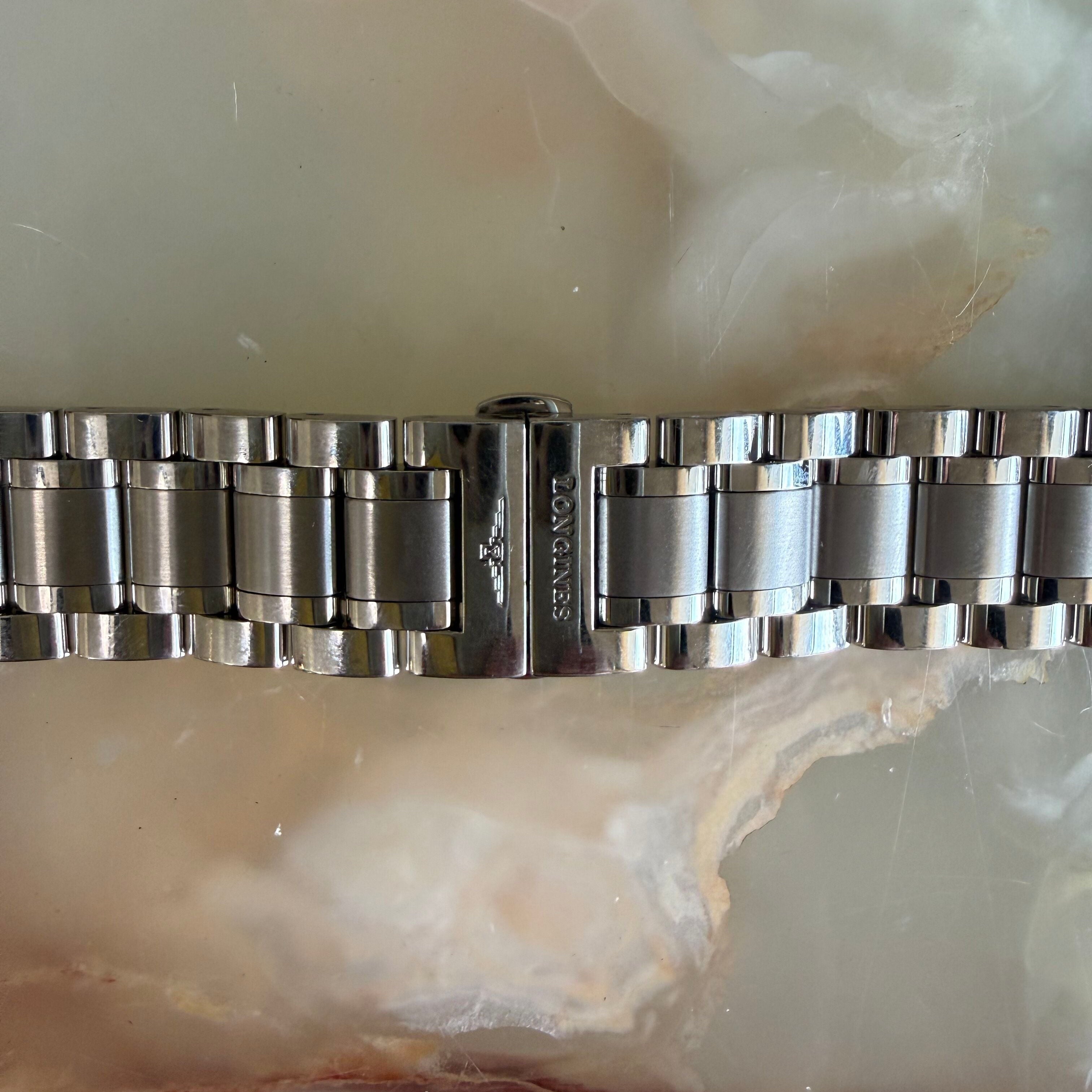 Authentic Longines Stainless Steel Watch Bracelet 20mm L600110553