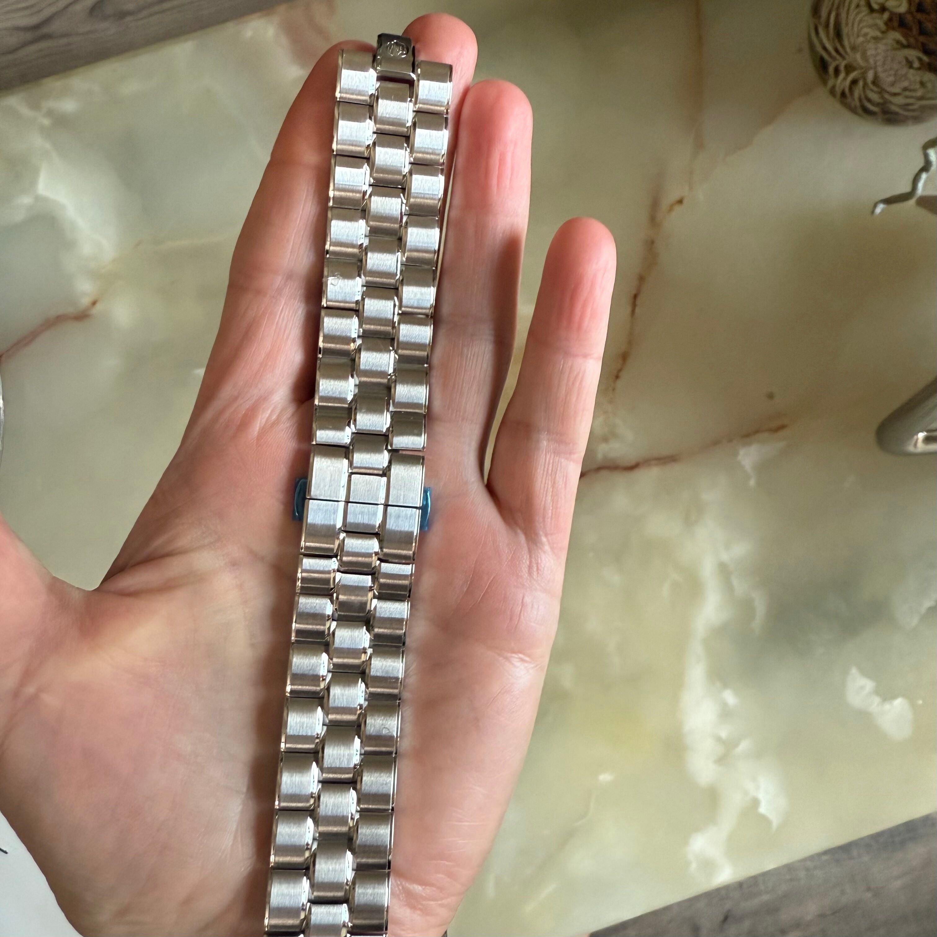 Authentic Montblanc Stainless Steel Watch Bracelet 21mm
