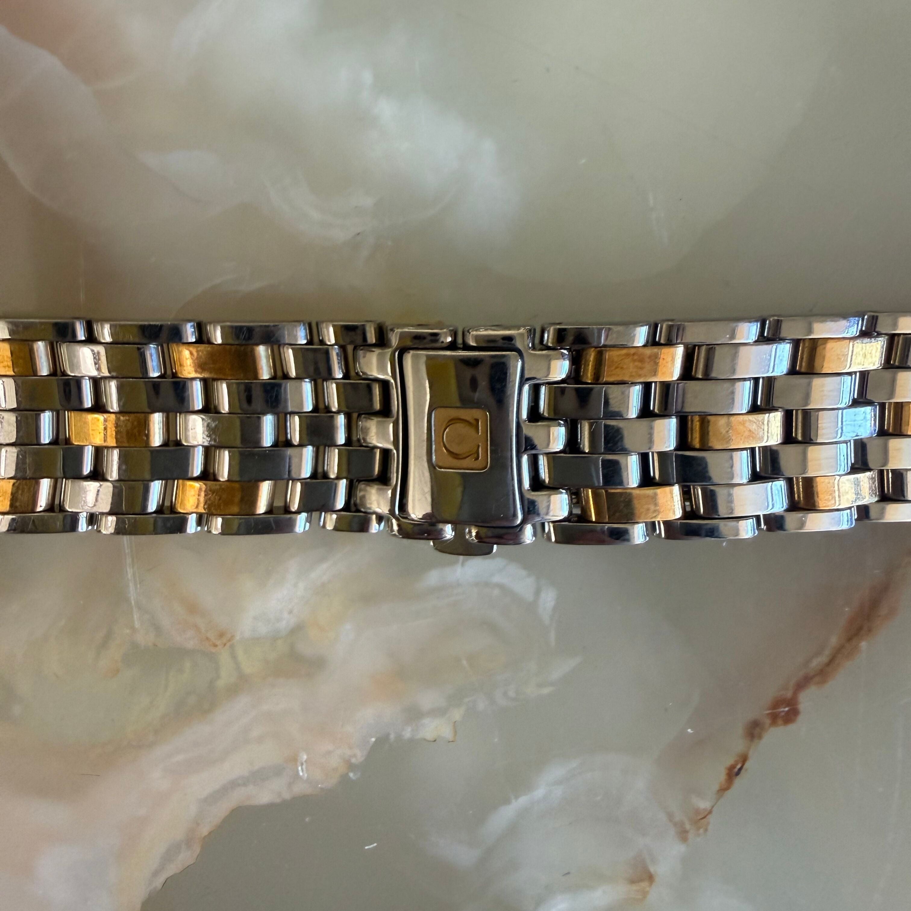 Authentic Omega Two Tone Steel Watch Bracelet 1507/834 20mm