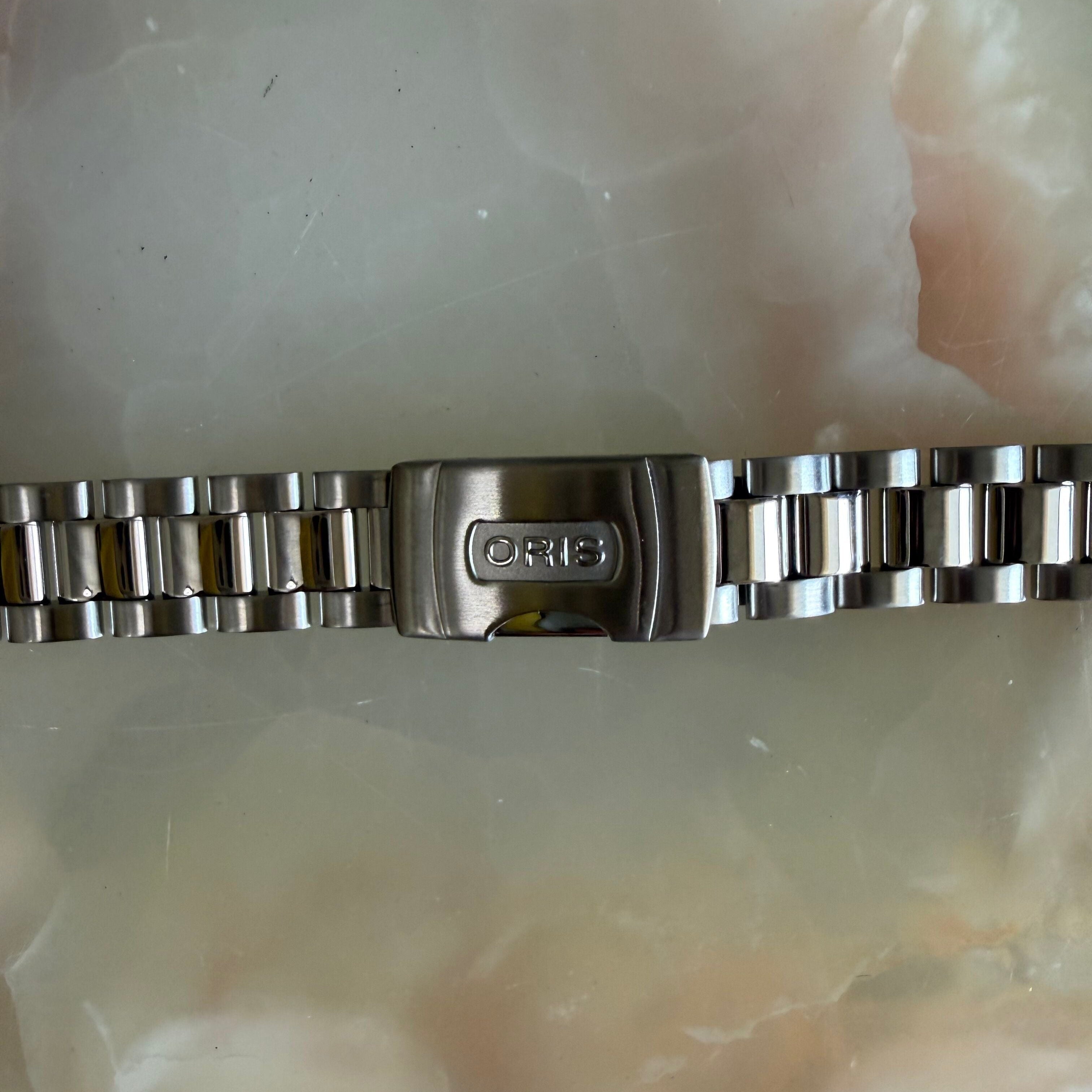 Authentic Oris Steel Watch Bracelet 16.5mm ORILK015