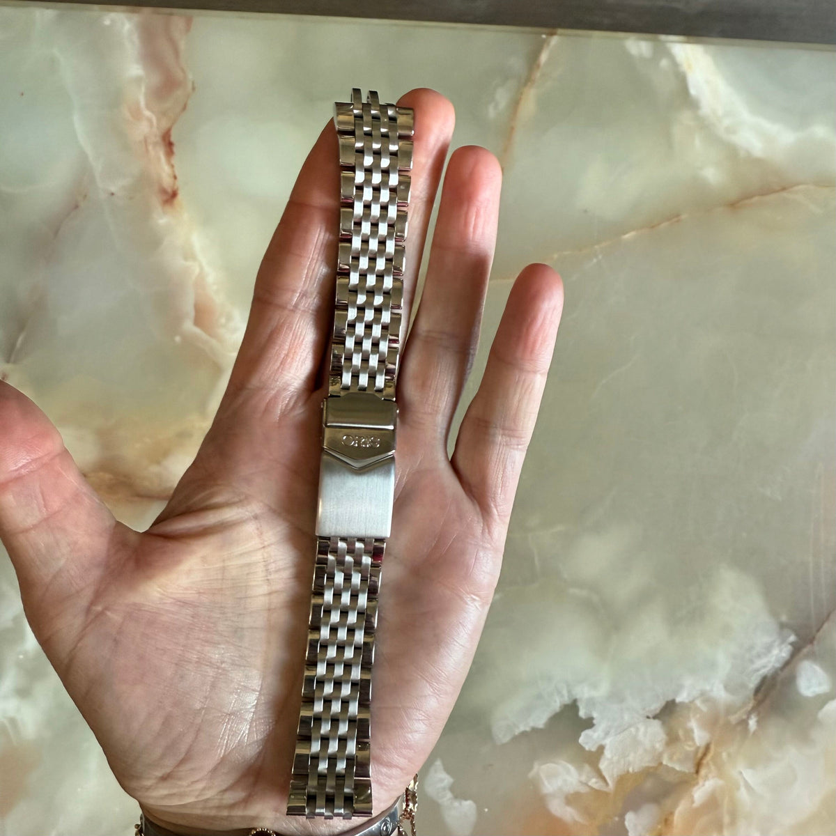 Authentic Oris Steel Watch Bracelet 19mm 81961