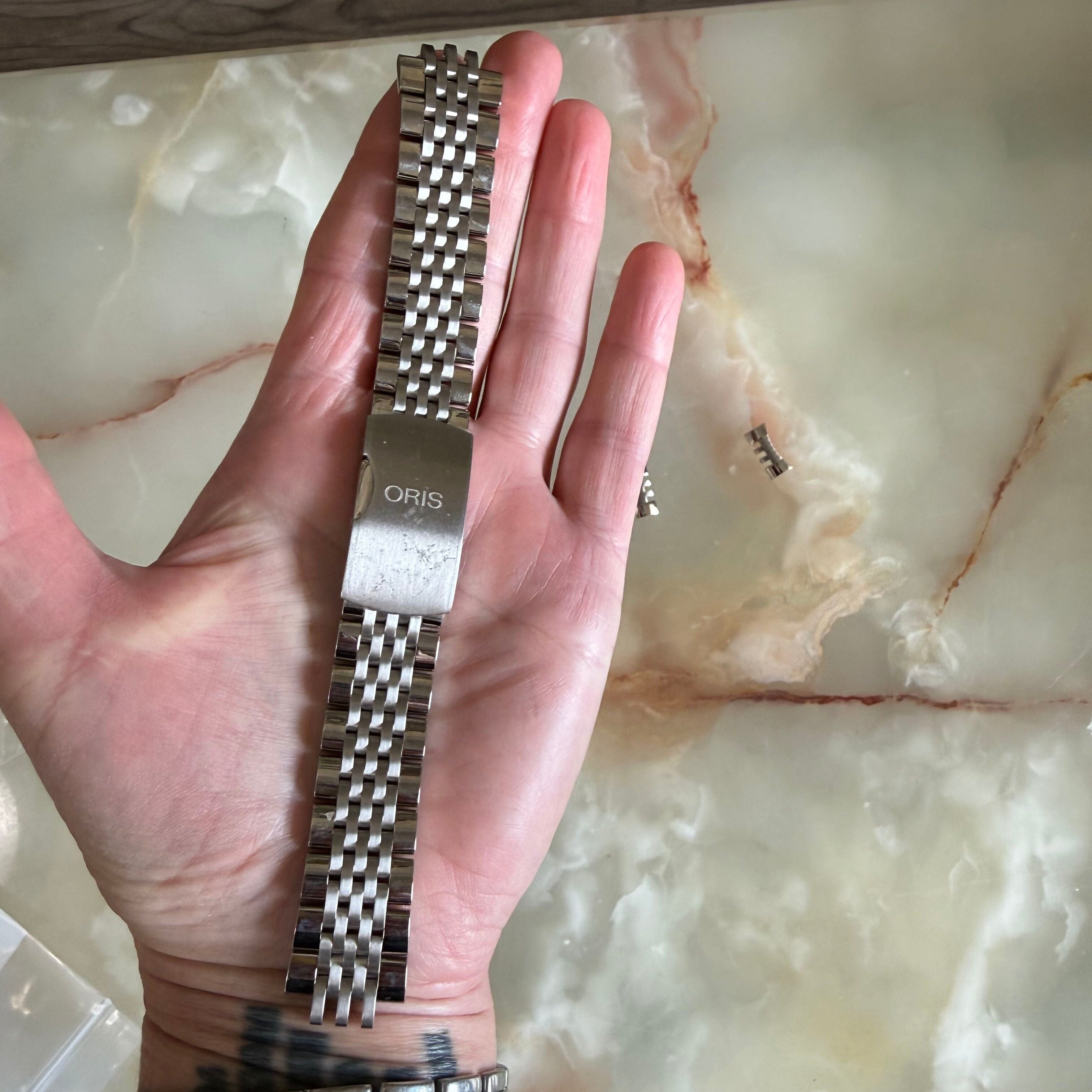 Authentic Oris Steel Watch Bracelet 20mm ORI0700103