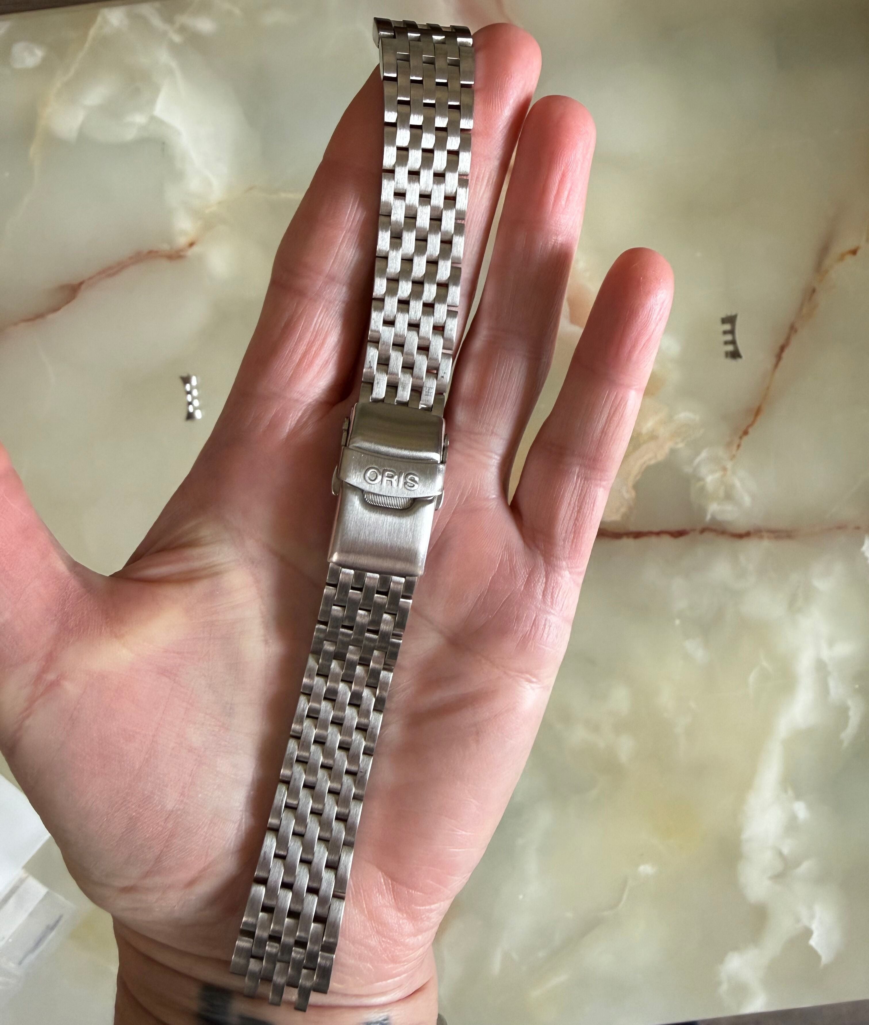 Authentic Oris Steel Watch Bracelet 20mm ORI0700107