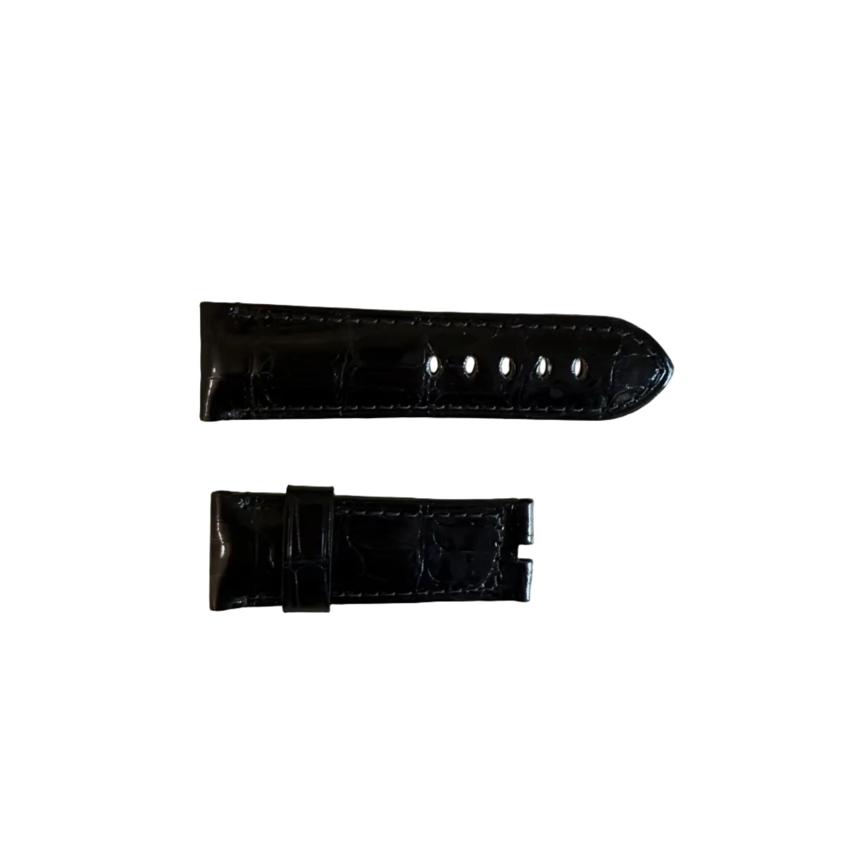 Authentic Panerai Black Alligator Watch Strap Band 24mm