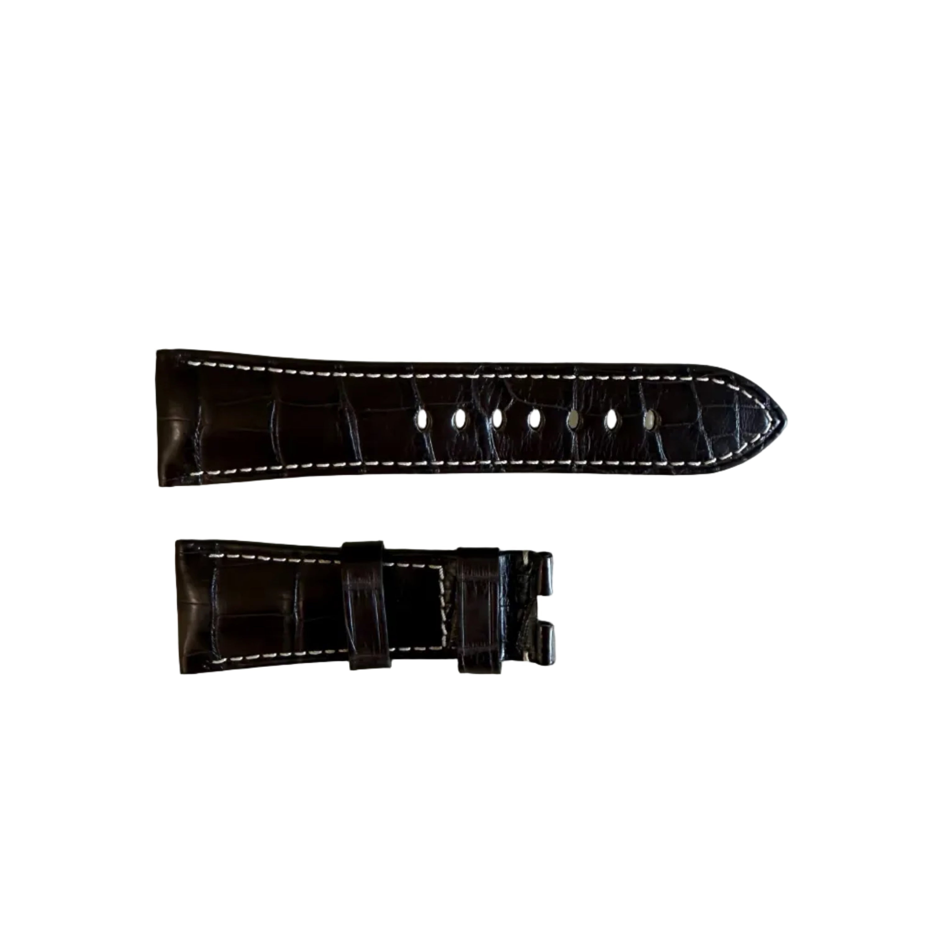 Authentic Panerai Brown Alligator Watch Strap Band 26.35mm