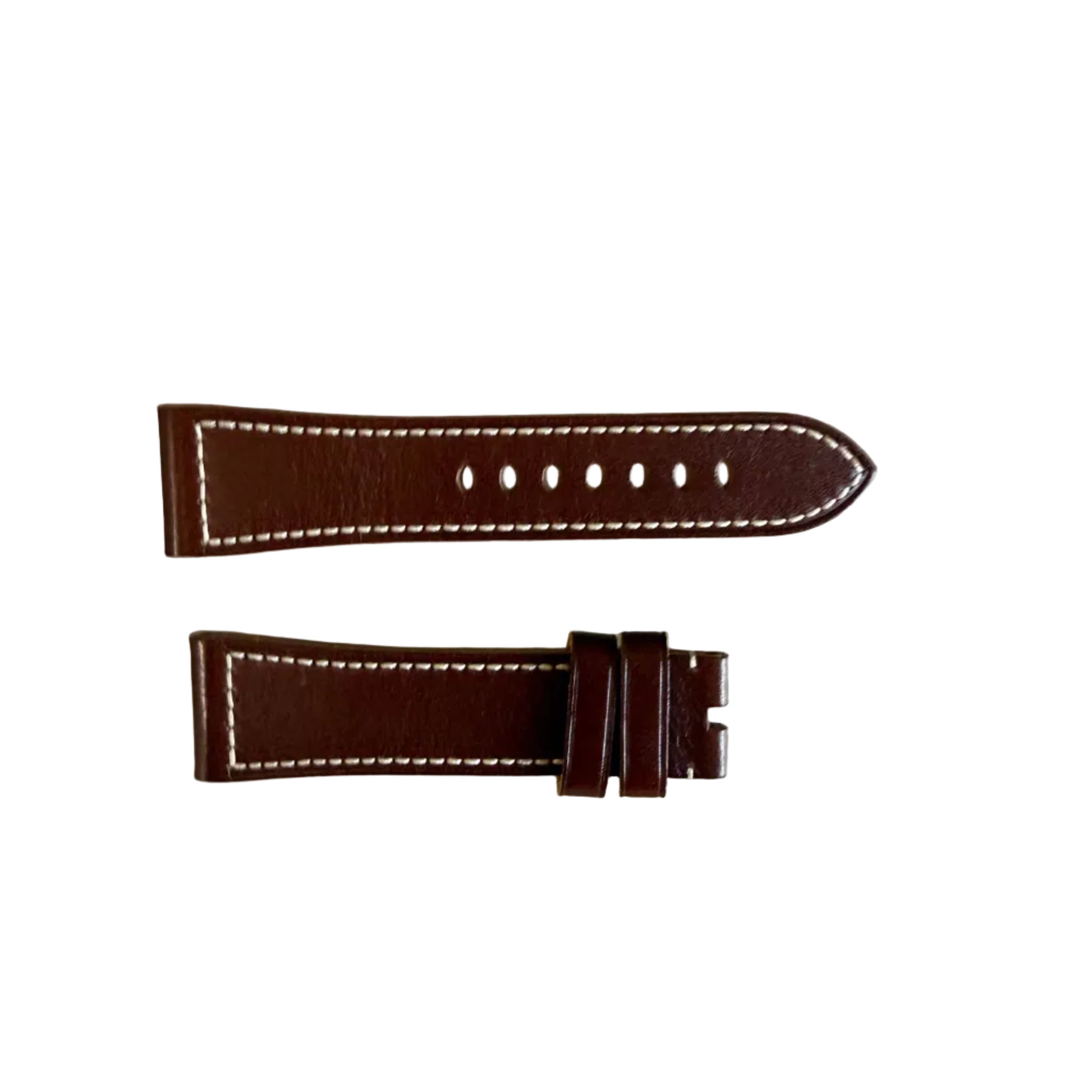 Authentic Panerai Brown Leather Watch Strap Band 26mm