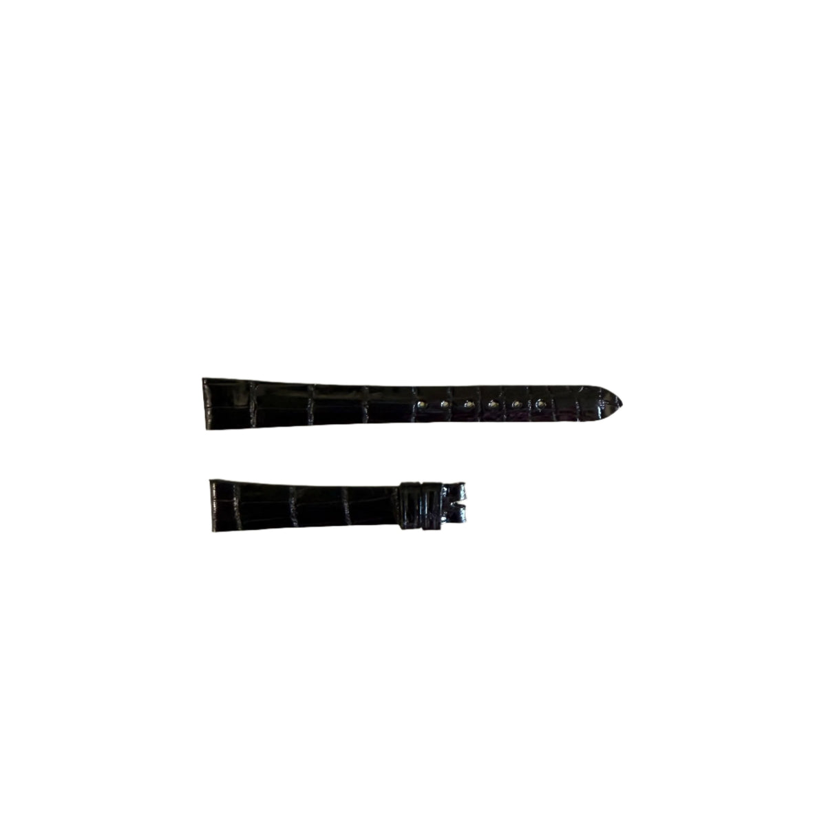 Authentic Patek Philippe Black Alligator Watch Strap Band 12mm