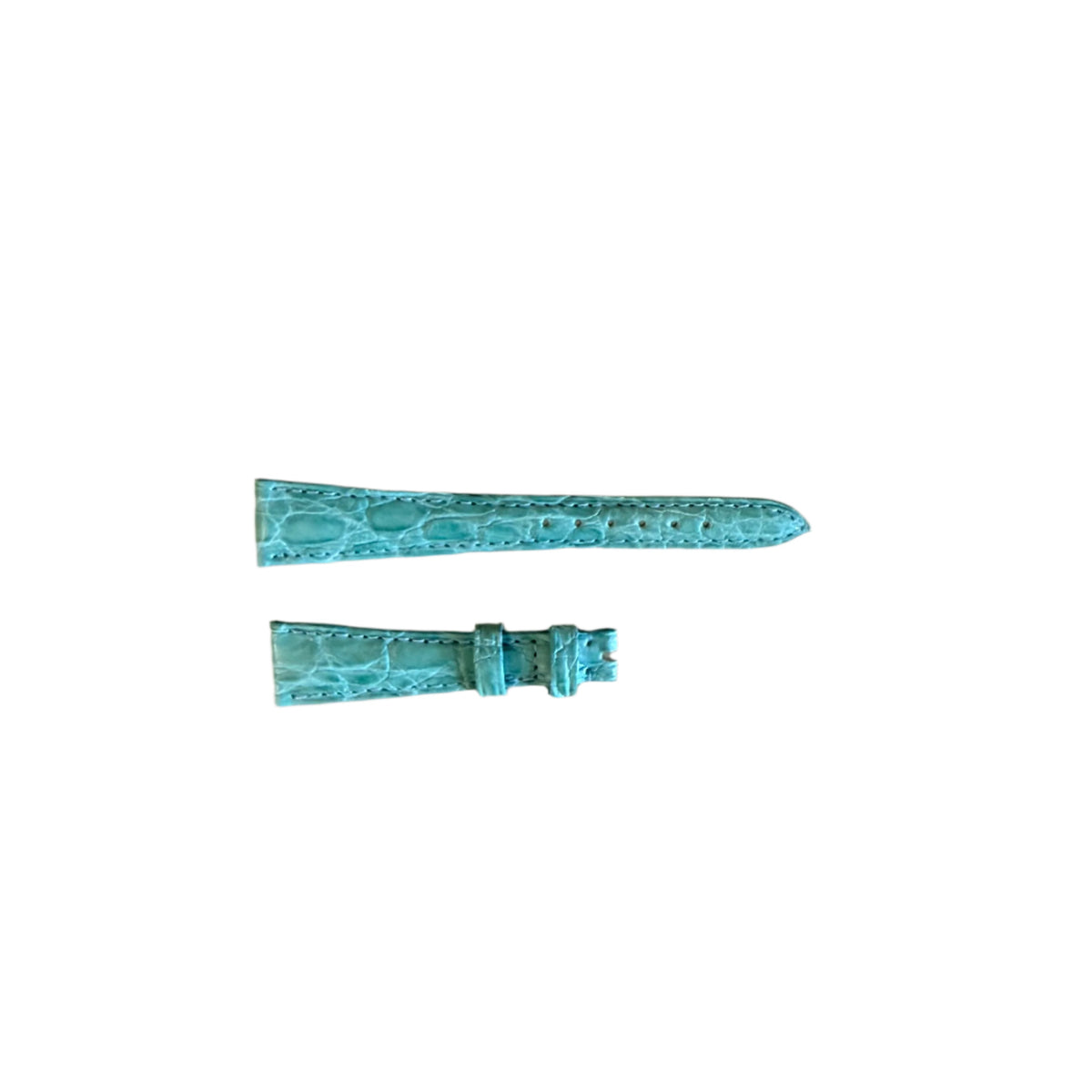 Authentic Patek Philippe Blue Alligator Watch Strap Band 16mm