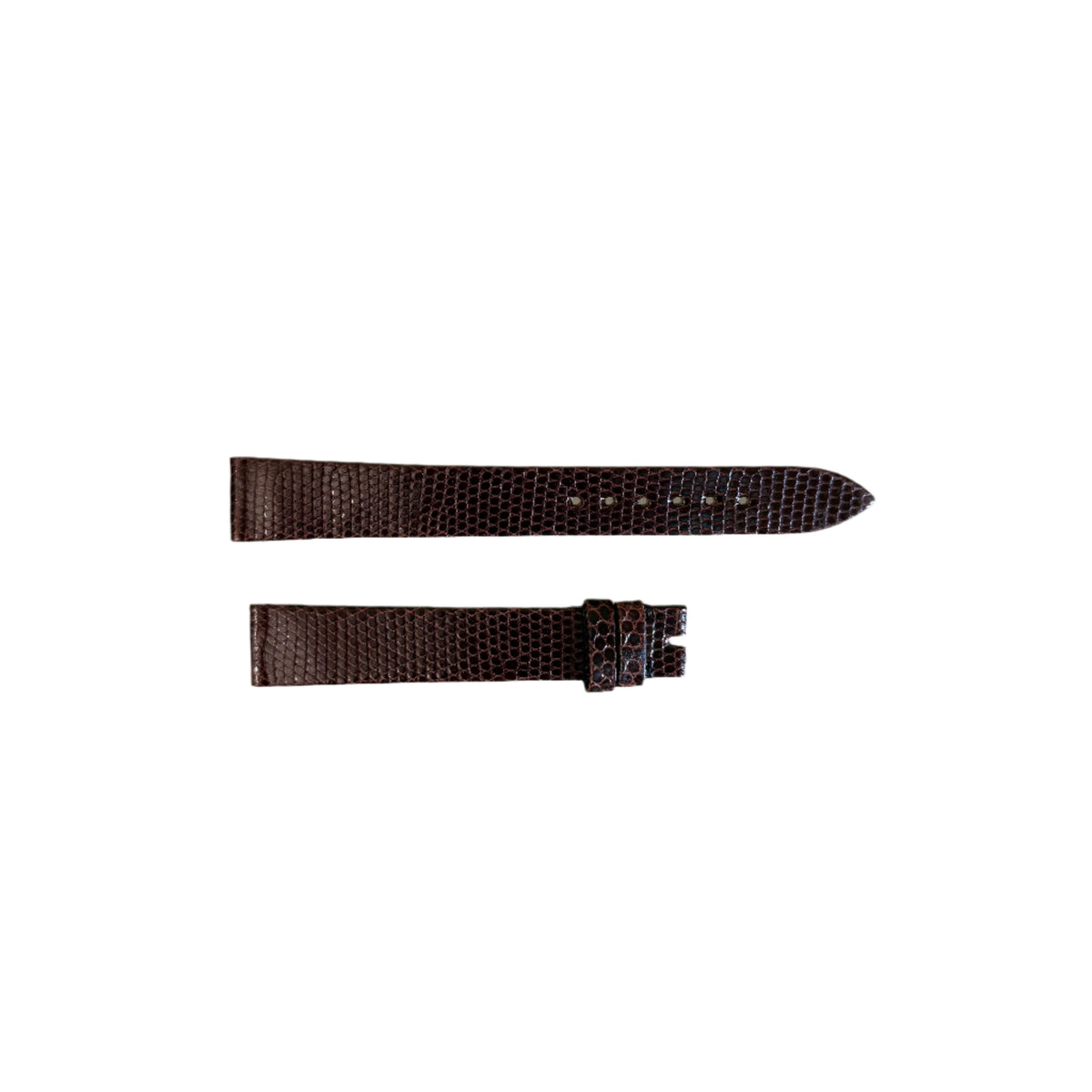 Authentic Patek Philippe Brown Lizard Watch Strap Band 16mm