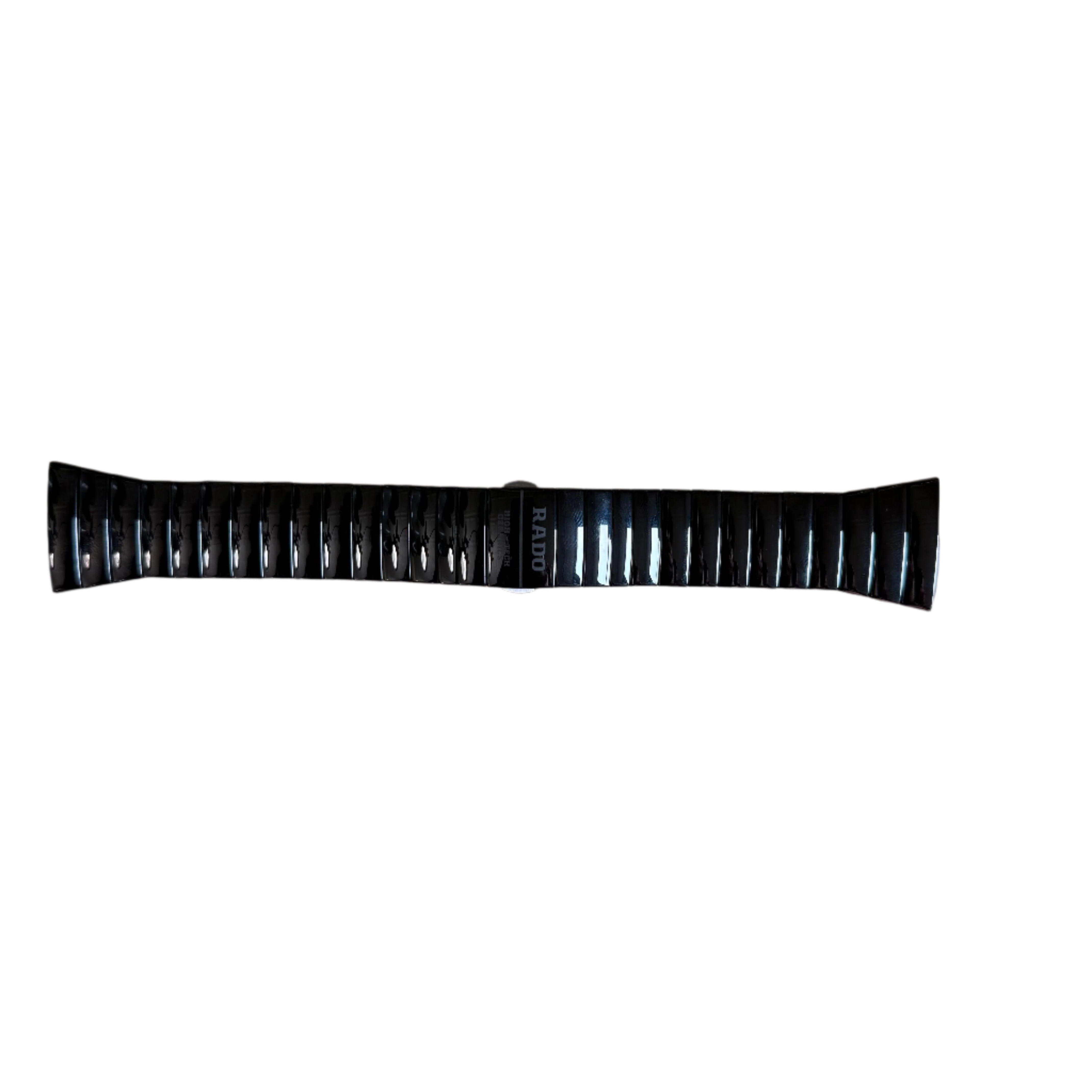 Authentic RADO Black High-Tech Ceramics Watch Bracelet 27mm 04516