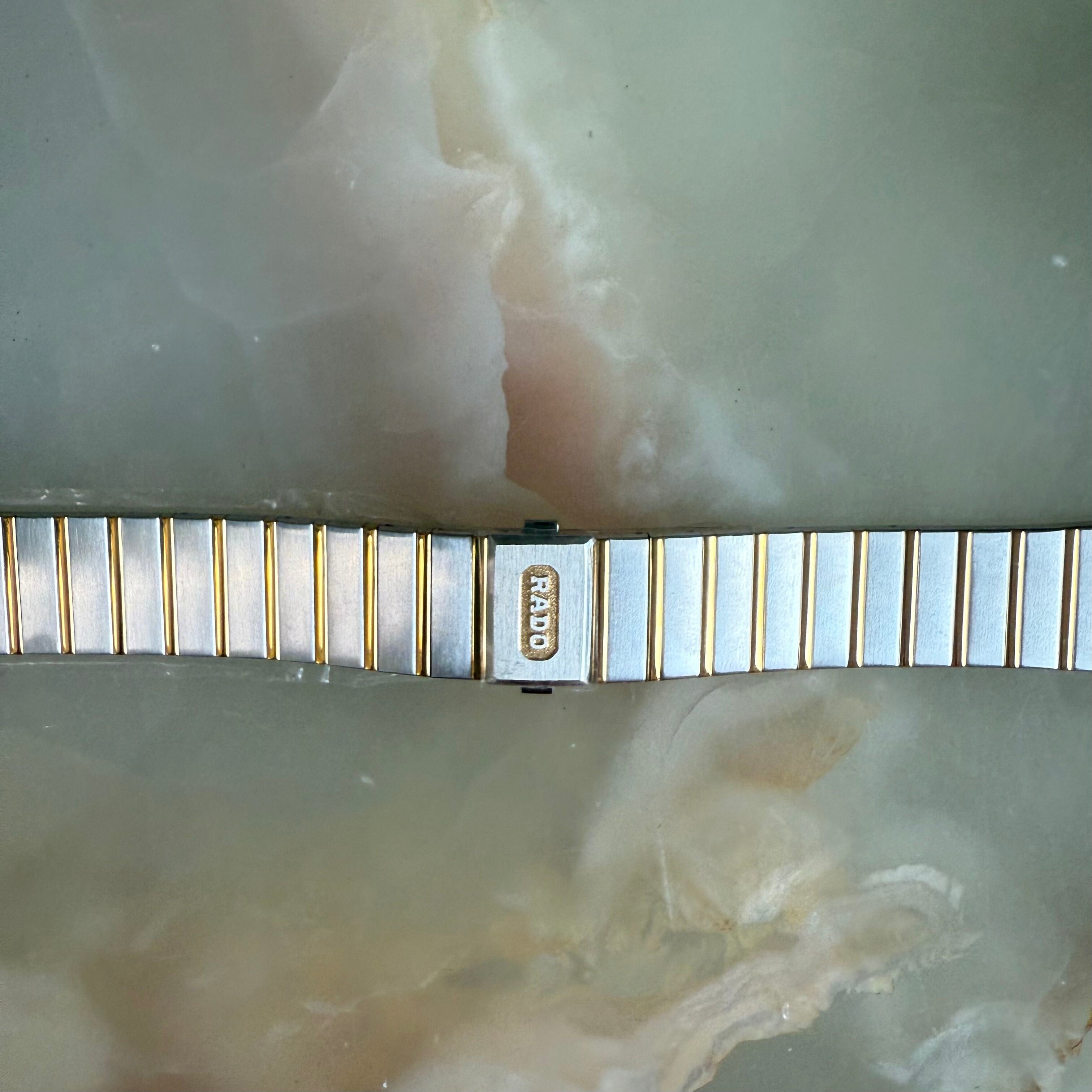 Authentic RADO Gold Stainless Steel Watch Bracelet 21mm 0703098