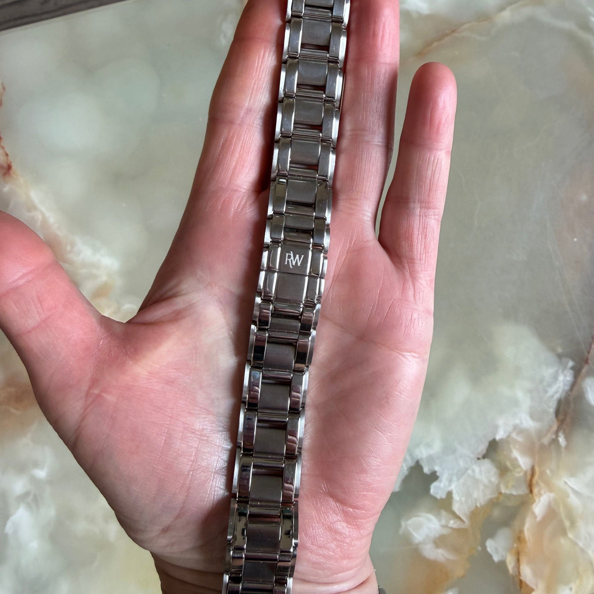 Authentic Raymond Weil Steel Watch Bracelet 18mm