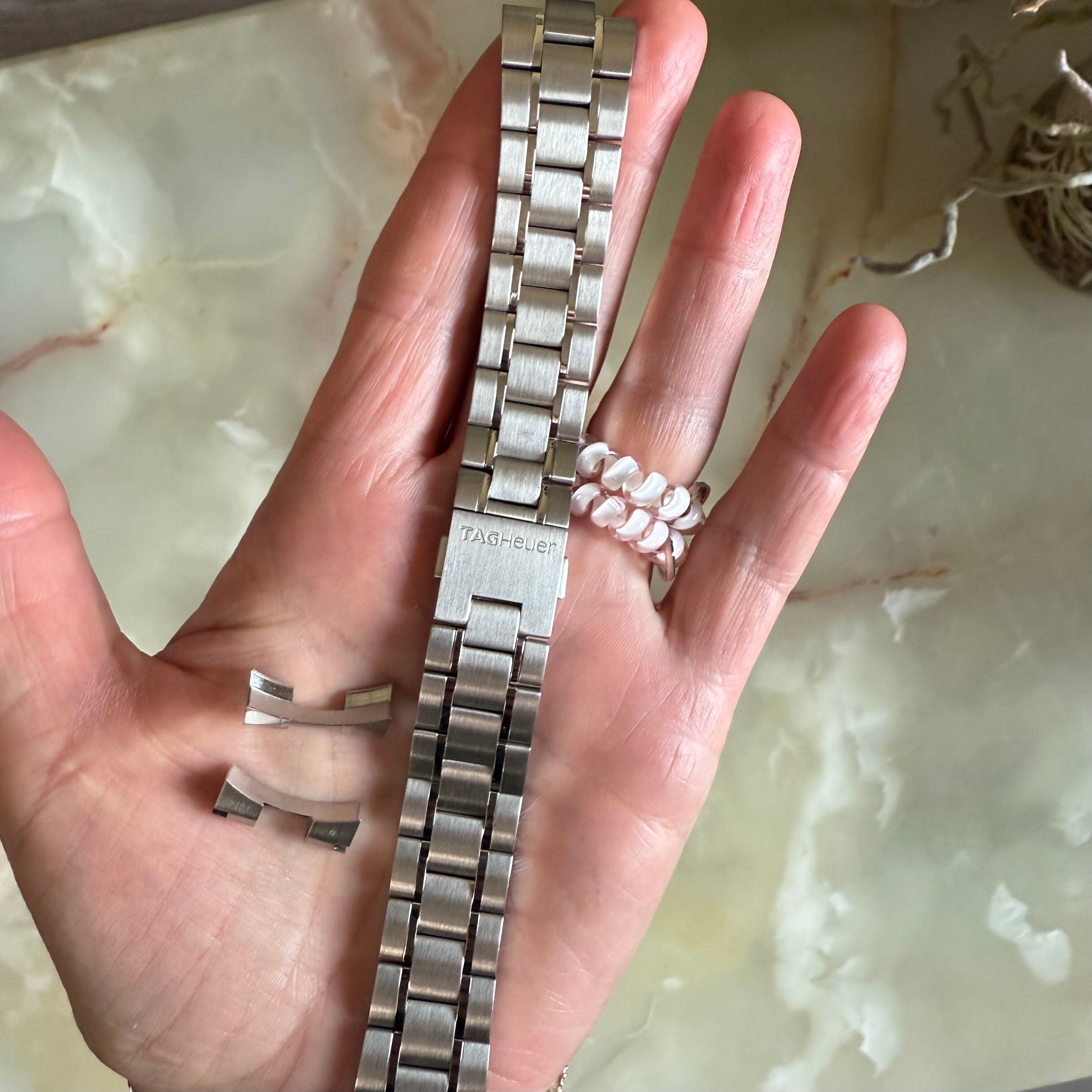 Authentic TAGHeuer Stainless Steel Watch Bracelet 20mm FAA018