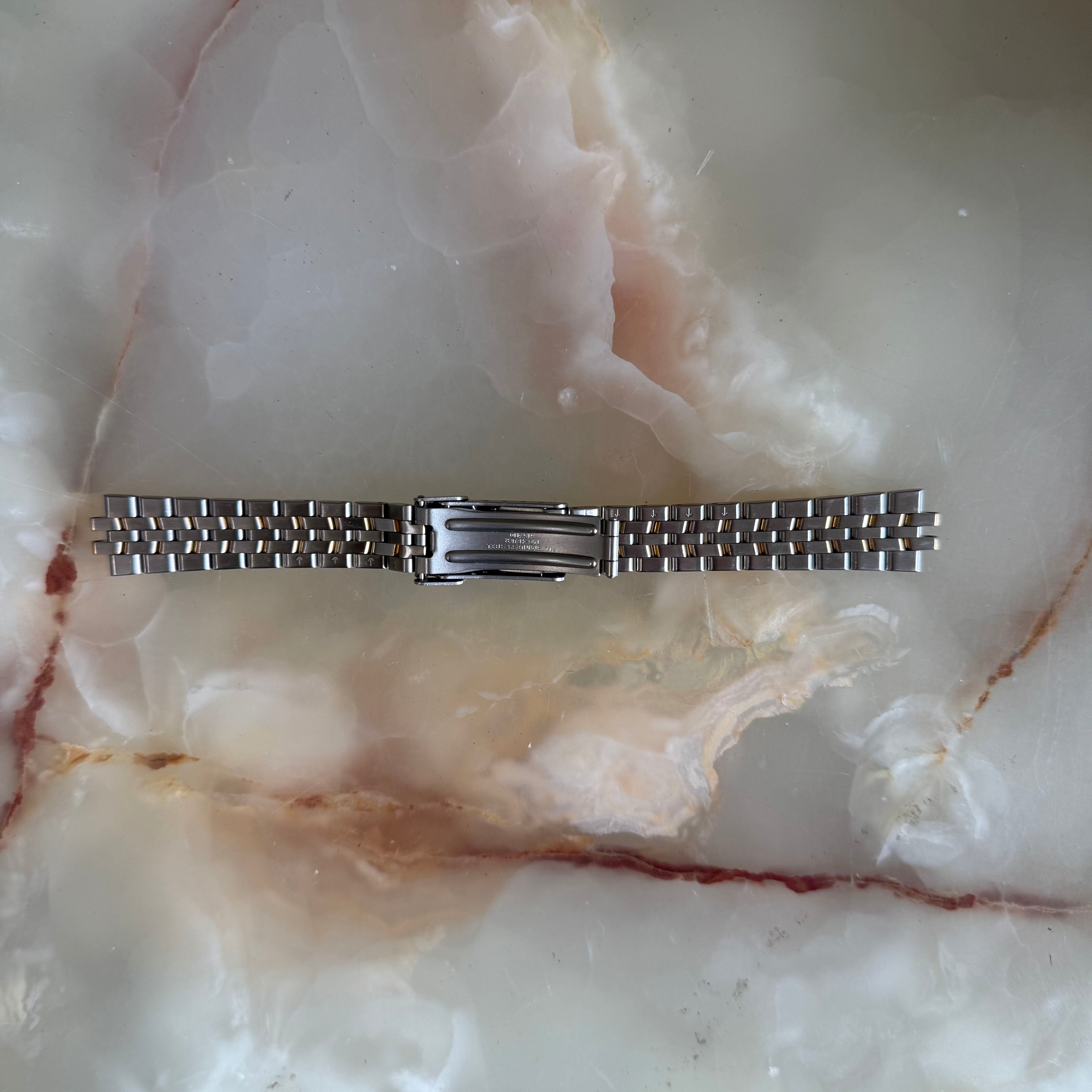 Authentic TAG Heuer 1500 Steel Gold Watch Bracelet 14mm 615/410