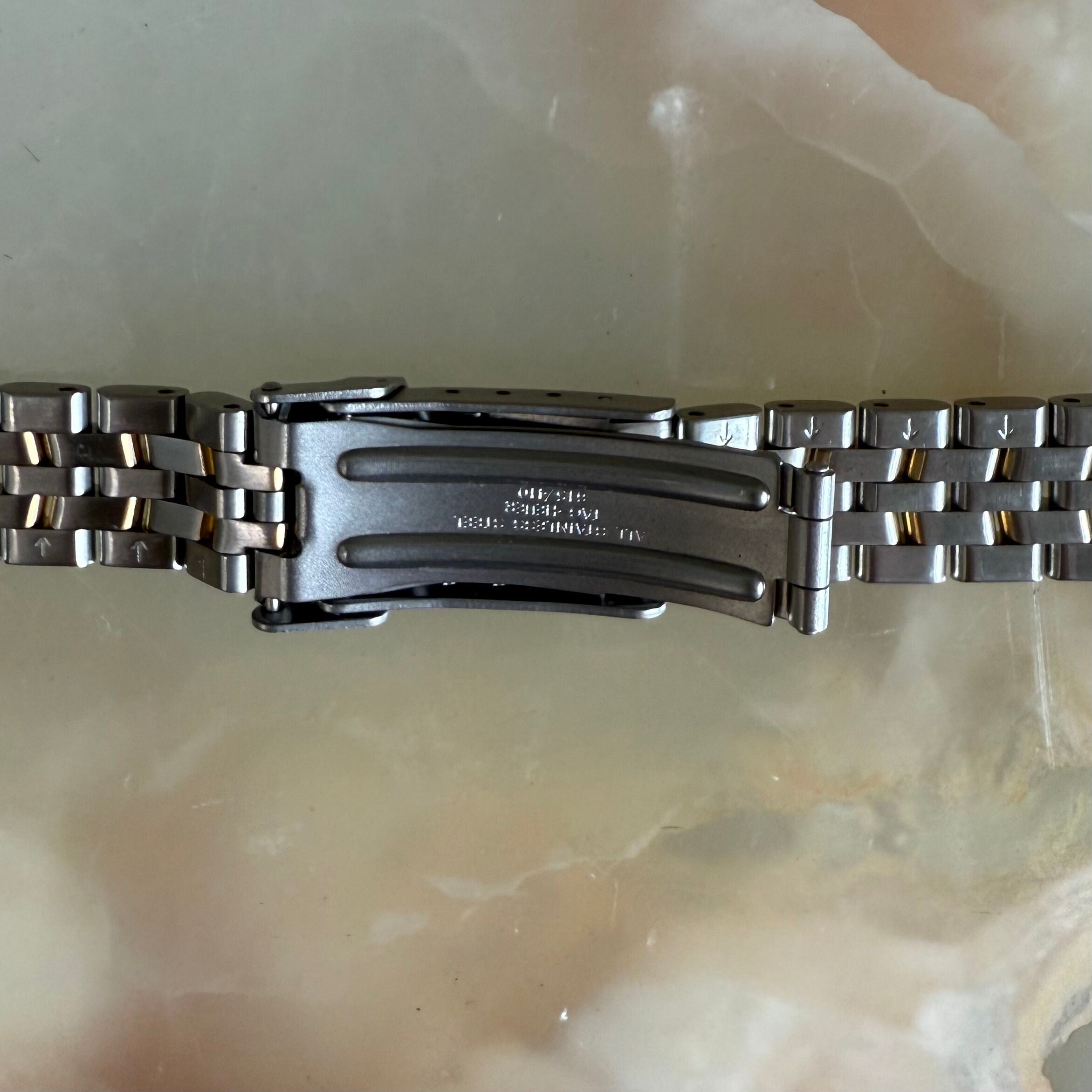 Authentic TAG Heuer 1500 Steel Gold Watch Bracelet 14mm 615/410