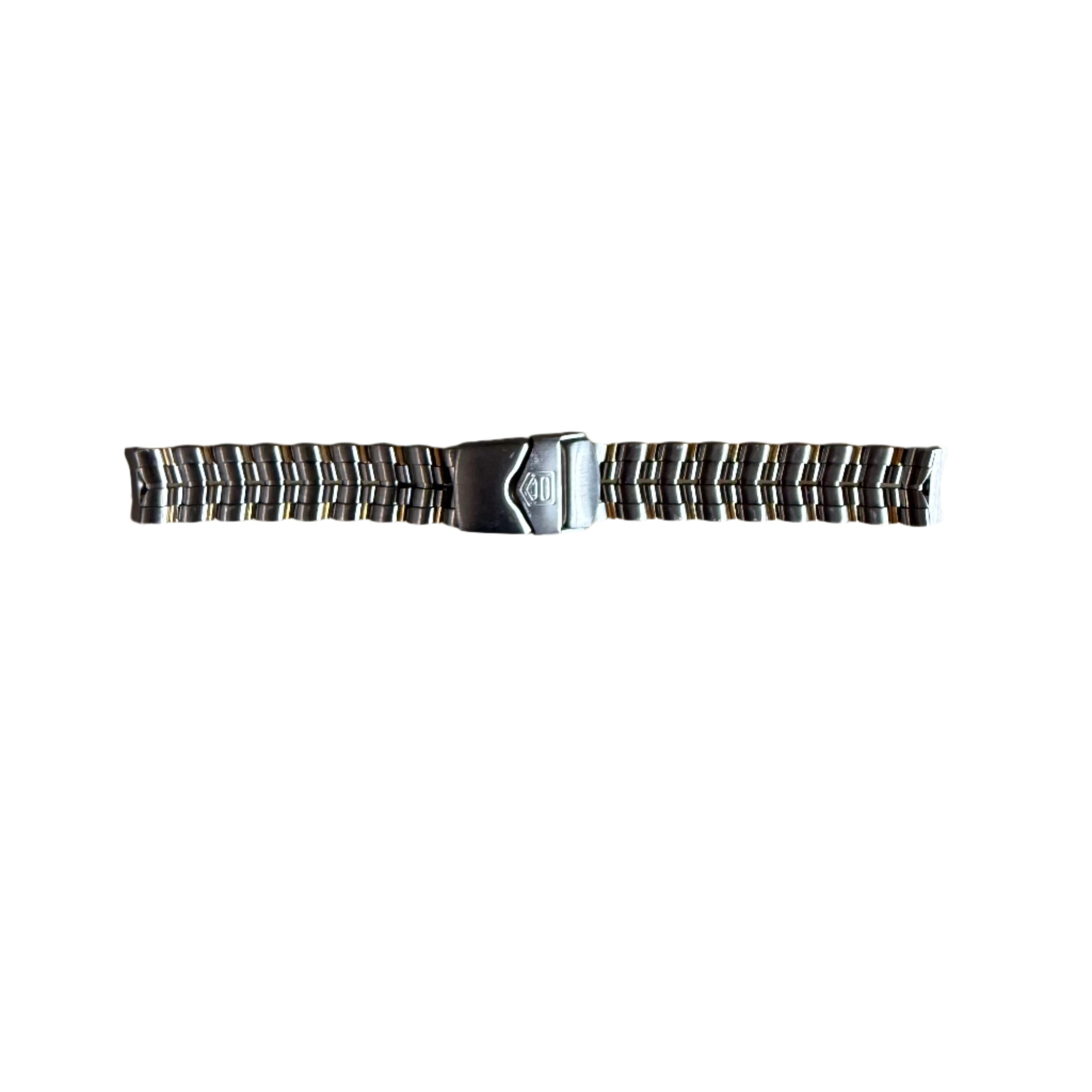 Authentic TAG Heuer 6000 Steel Gold Watch Bracelet 15mm BD0680-J1A