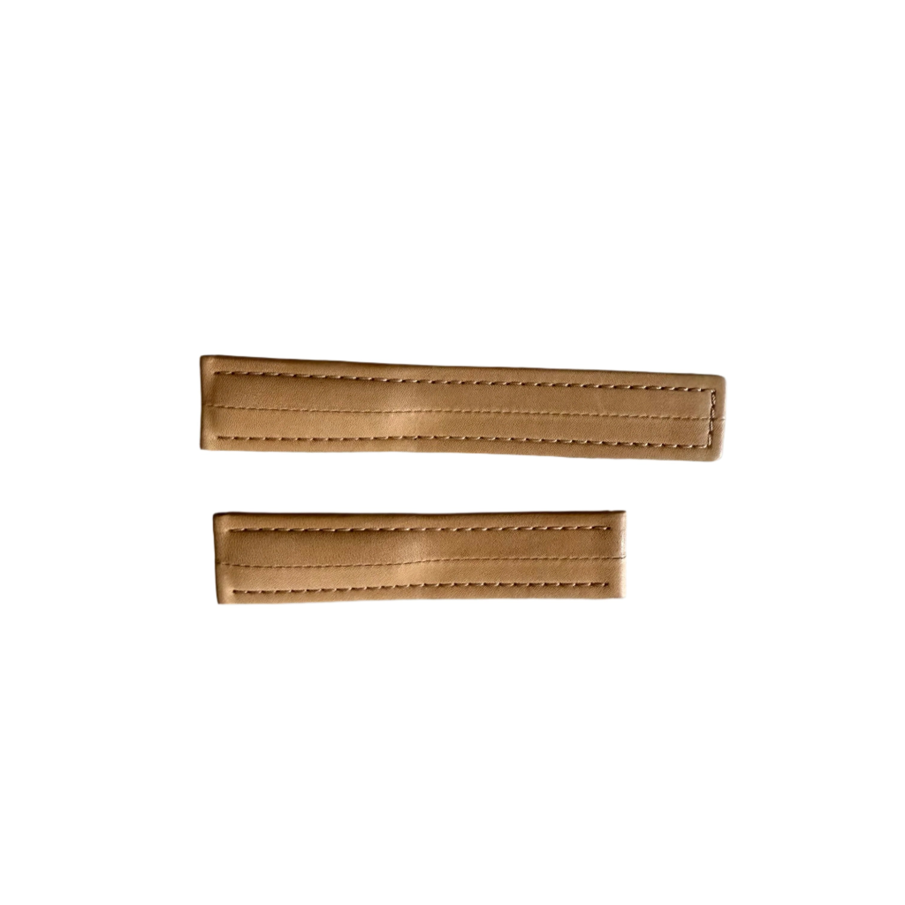 Authentic TAG Heuer Beige Calfskin Leather Watch Strap Band 18mm FC6100