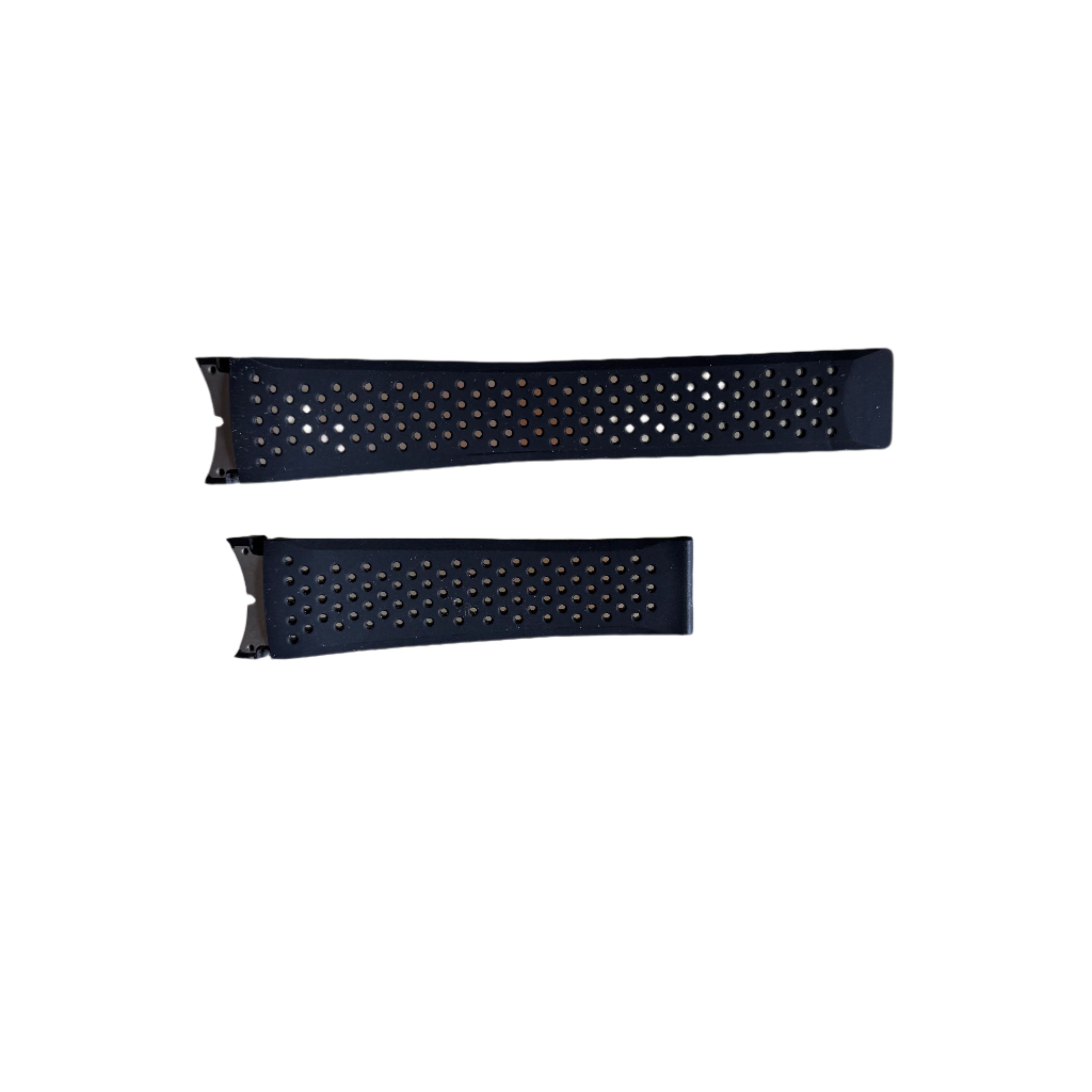 Authentic TAG Heuer Black Silicone Rubber Watch Strap Band 22mm FK0017