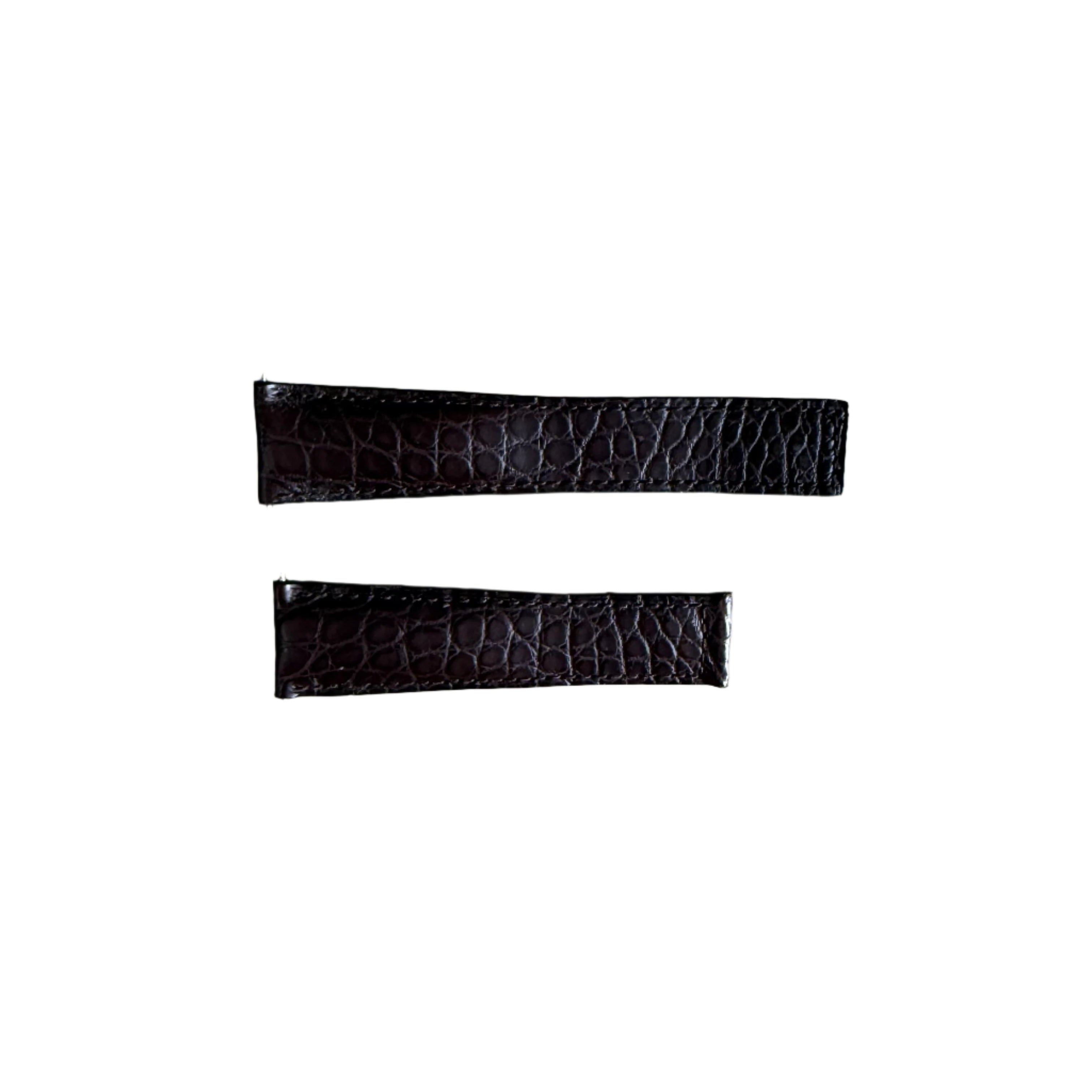 Authentic TAG Heuer Brown Crocodile Watch Strap Band 22mm