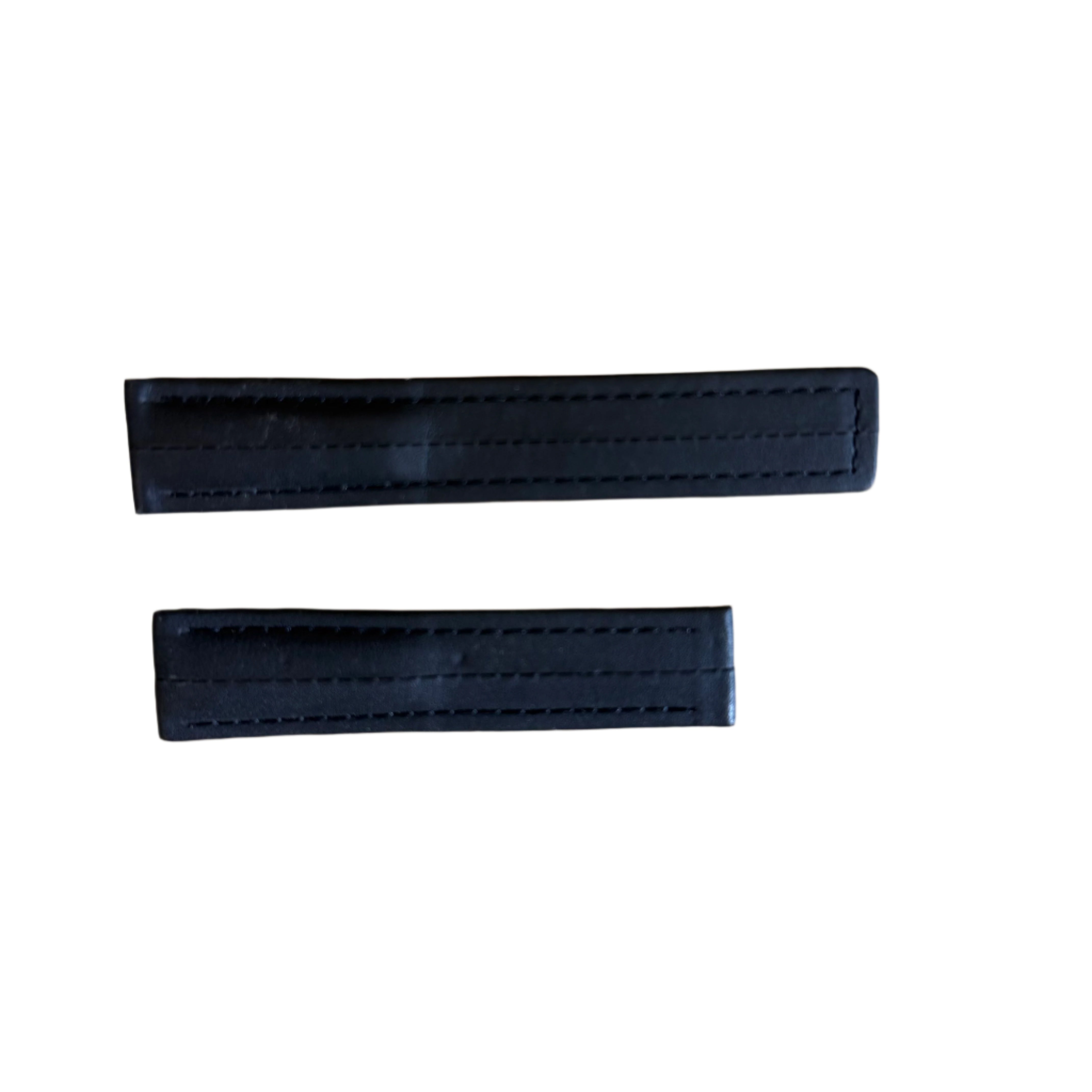 Authentic TAG Heuer S/EL Black Leather Watch Strap Band 18mm  FC6001