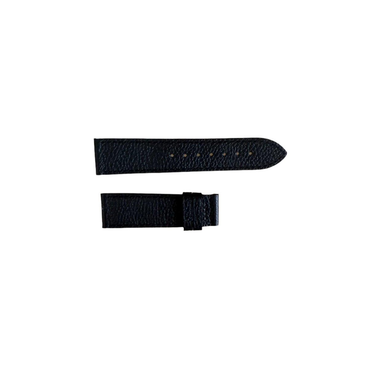 Authentic Tissot Black Leather Watch Strap Band 20mm T610014575
