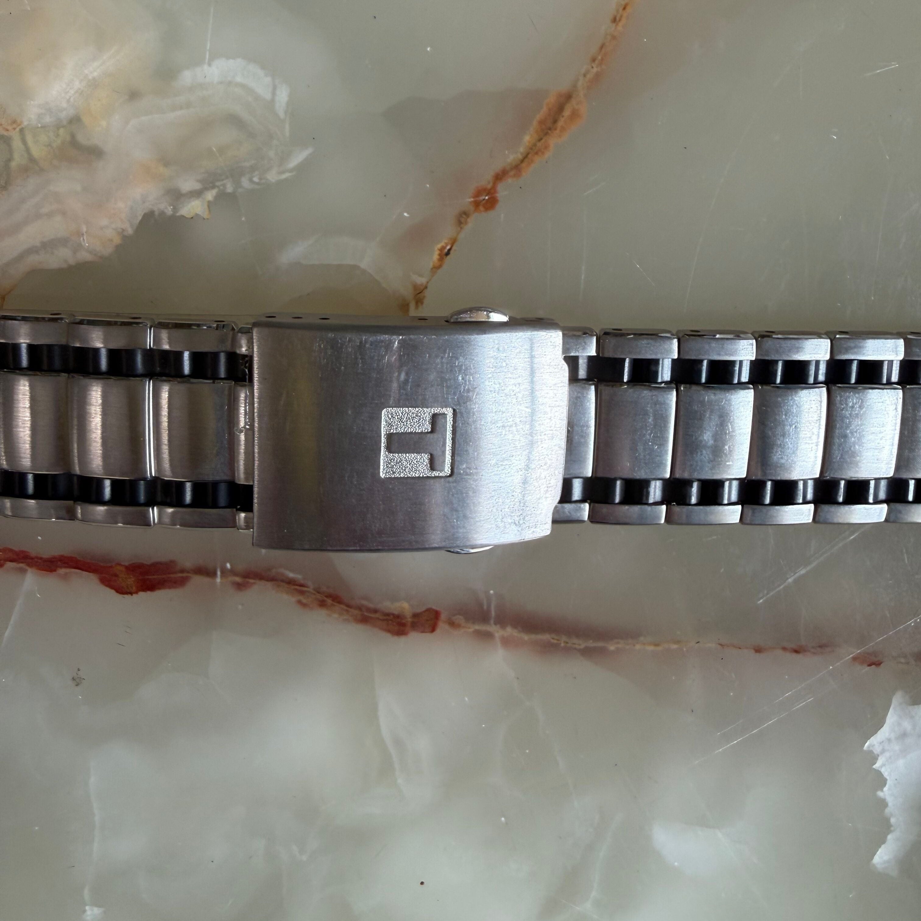 Authentic Tissot Stainless Steel Watch Bracelet 19mm T605.T472110