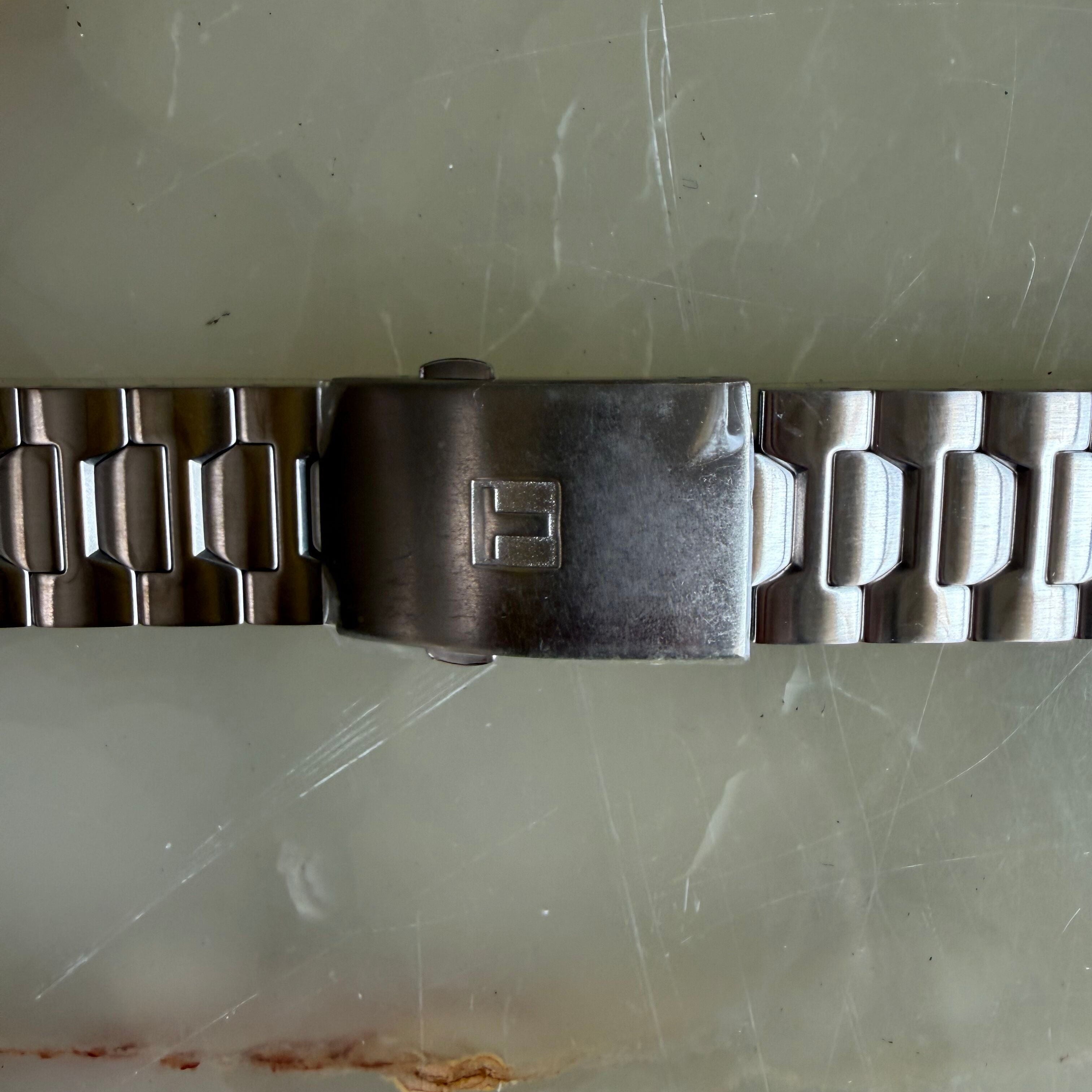 Authentic Tissot Stainless Steel Watch Bracelet 20mm T605.Z3521 10