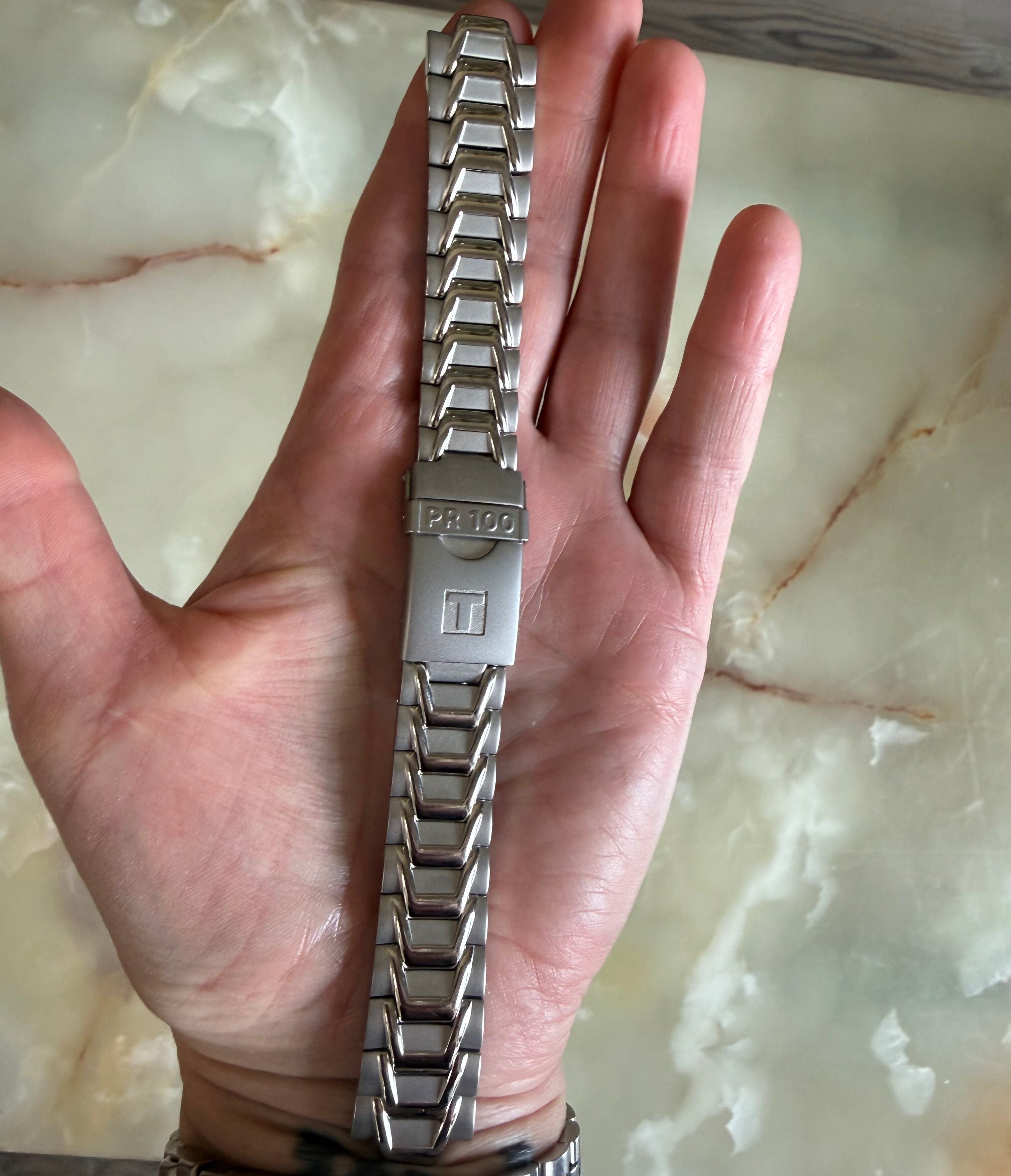 Authentic Tissot Steel Watch Bracelet 18mm P458-150