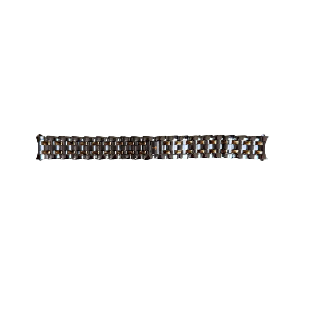 Authentic Tissot Two Tone Stainless Steel Watch Bracelet 18mm T605013827