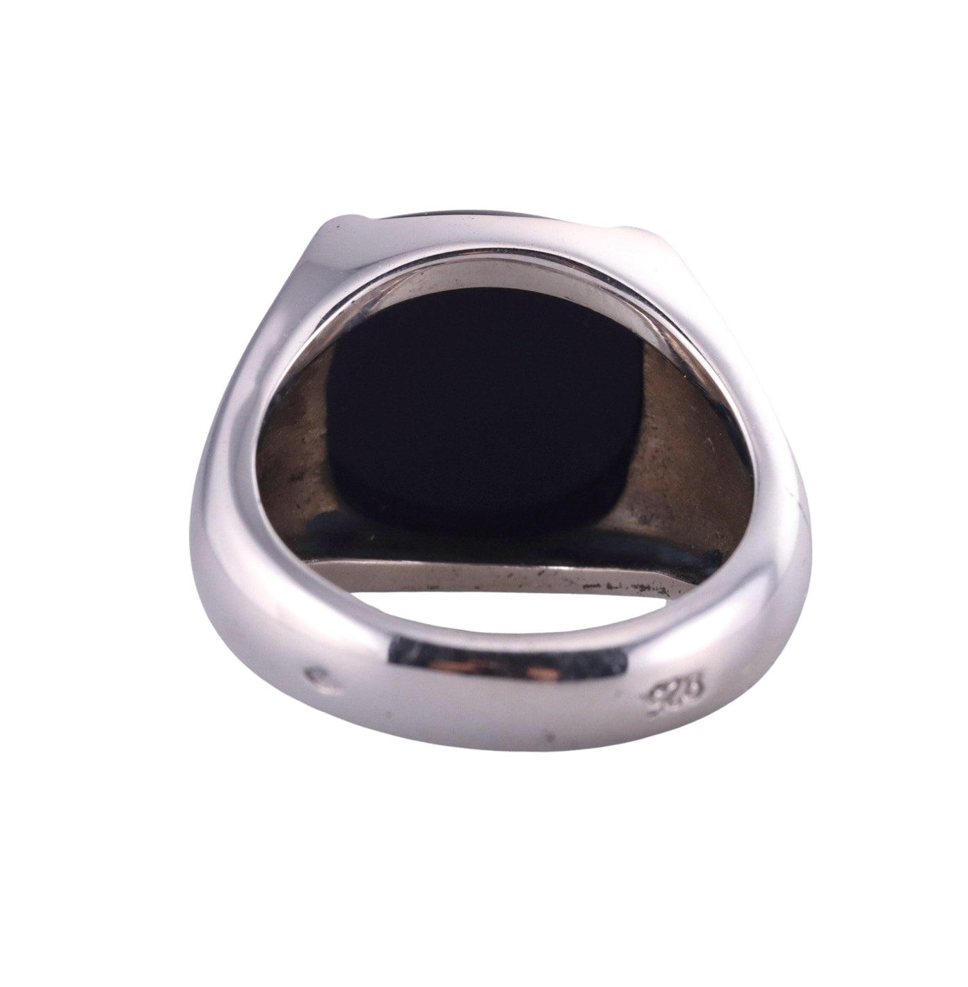 Baccarat Jewelry Sterling Silver Onyx Ring