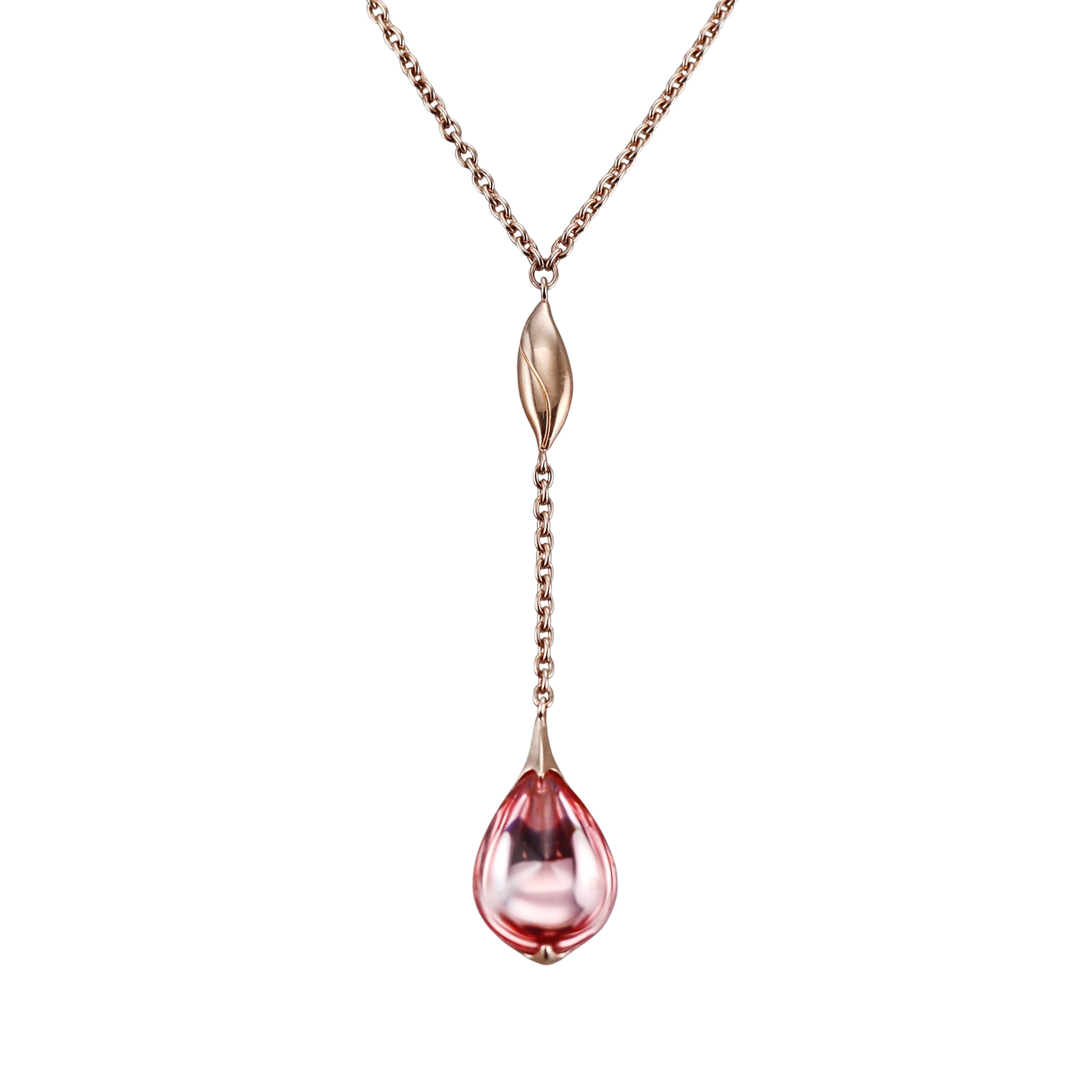 Baccarat 18k Gold Vermeil Sterling Silver Fleur De Psydelic Necklace 2806964