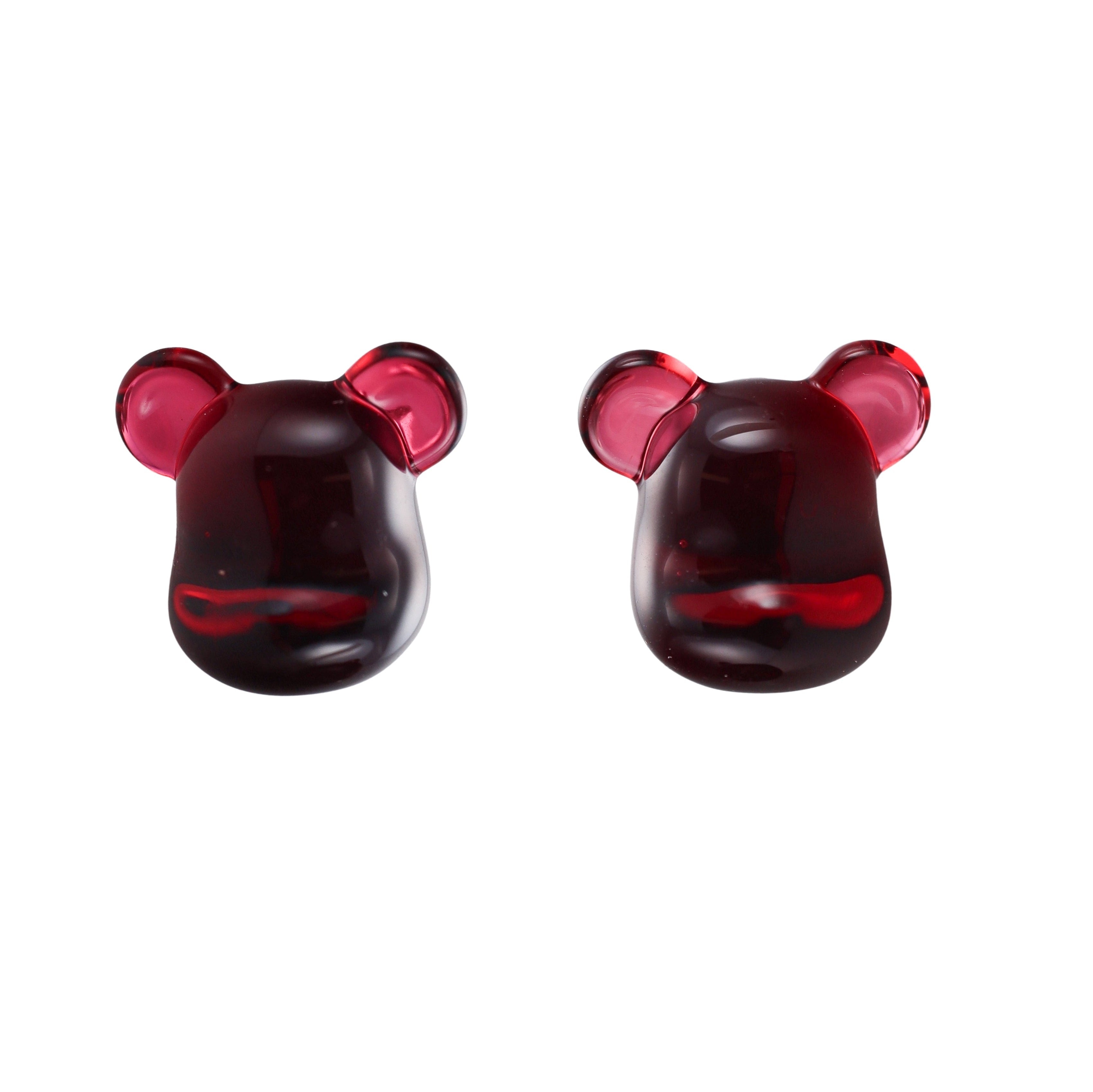 Baccarat Crystal Be@rbrick Earrings 2814122/23/24