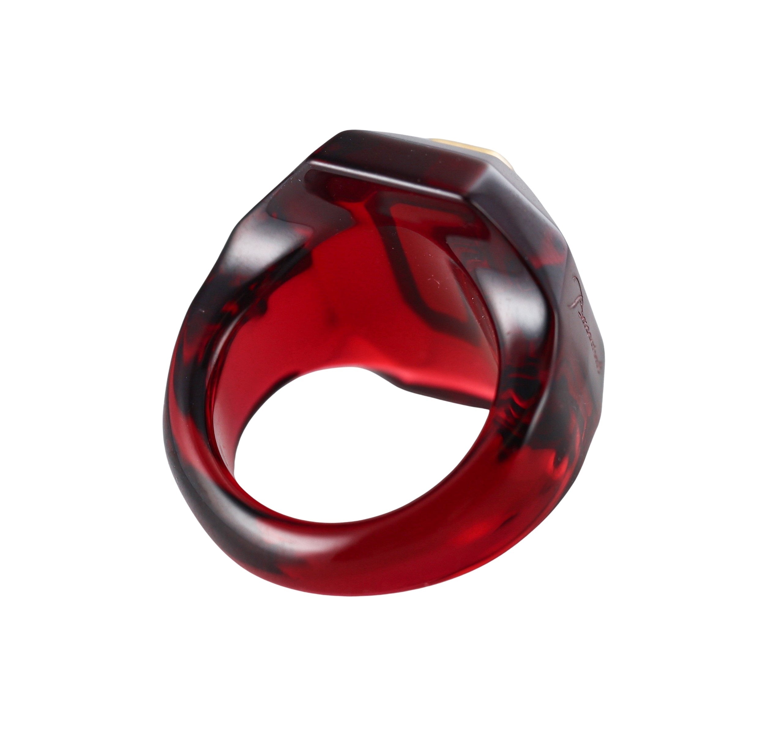 Baccarat Crystal Harcourt Red Ring 2814633