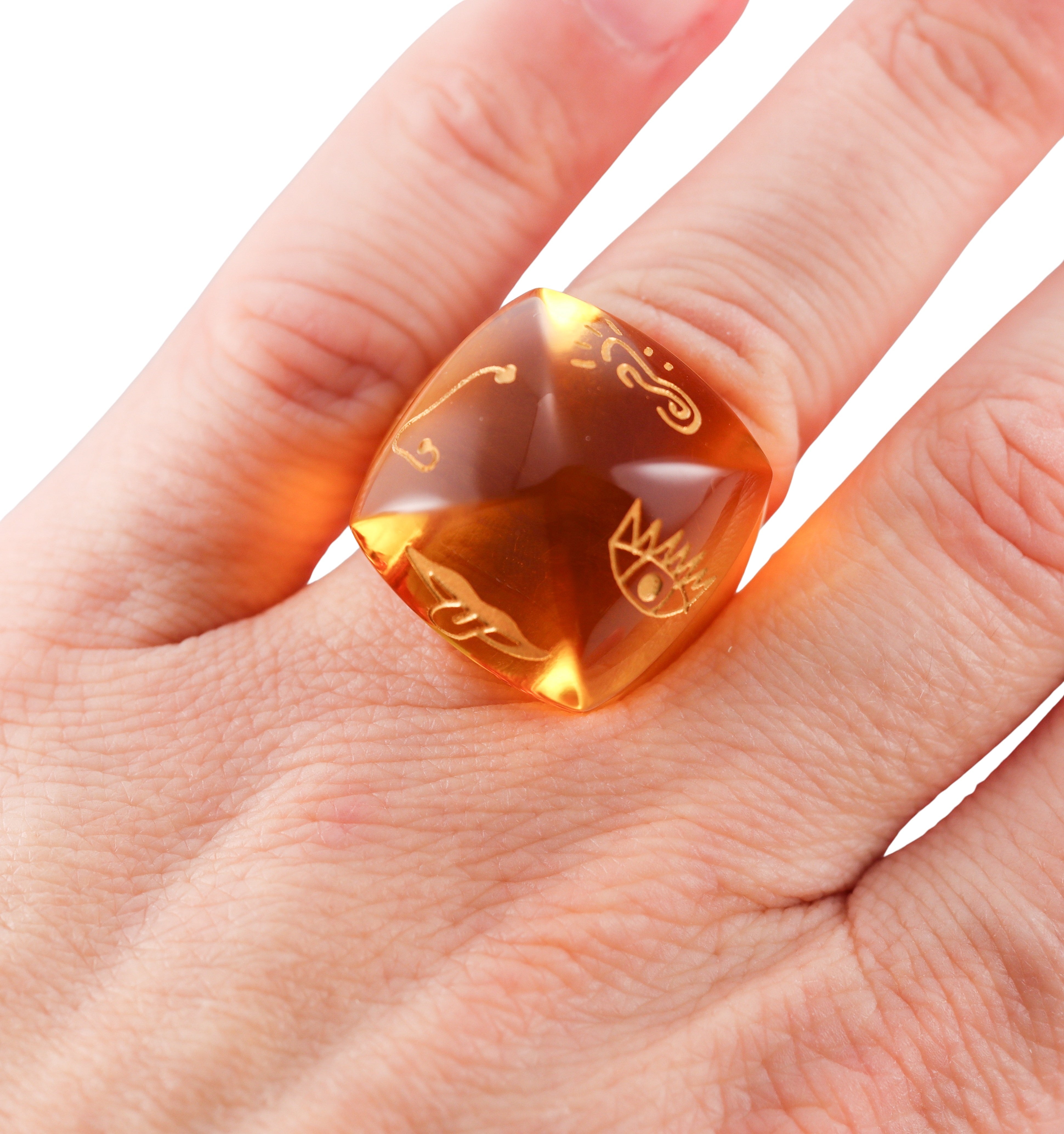 Baccarat Jewelry Medicis Pop Crystal Ring 2814309